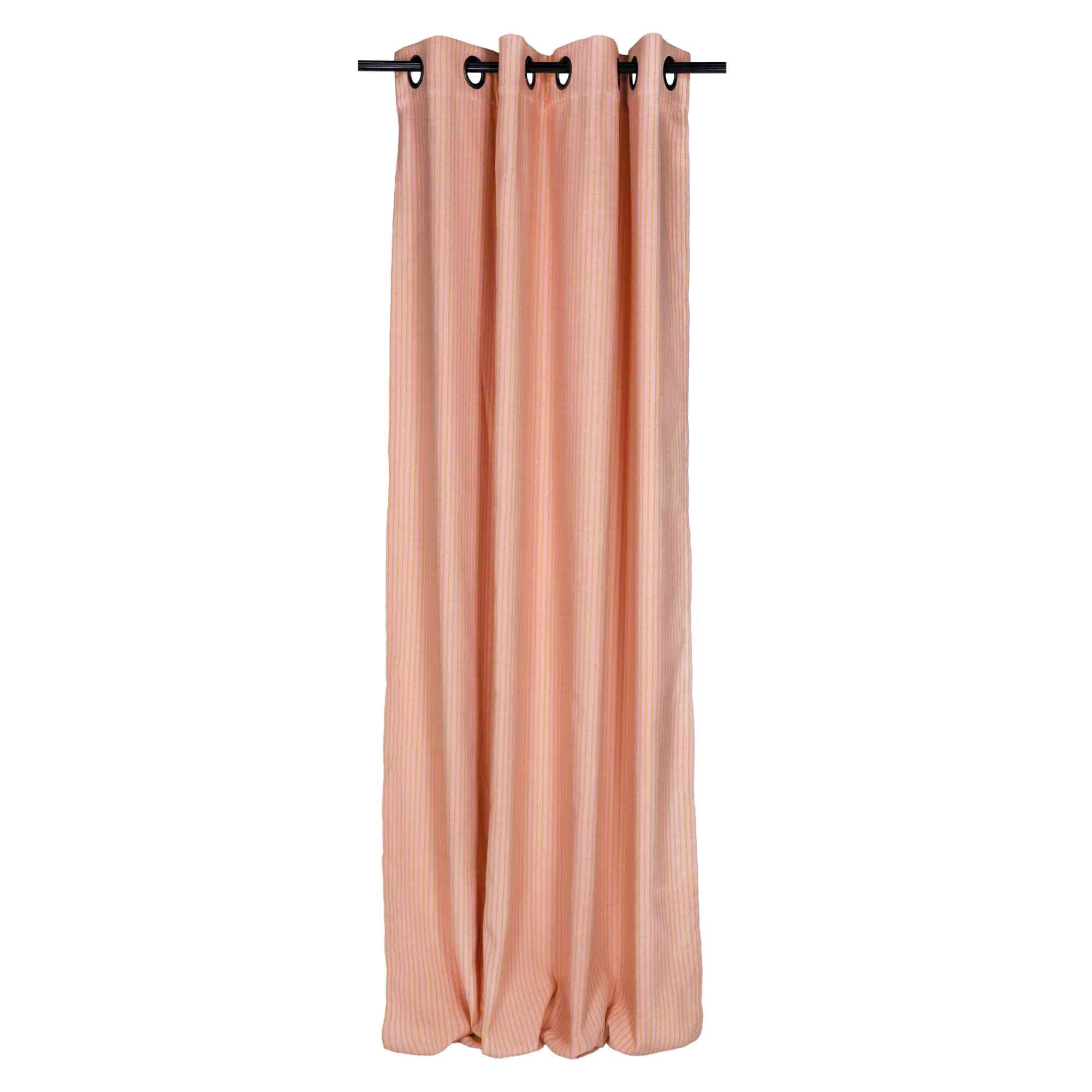 Blickdichter Ösenvorhang Fun mit Streifen 140 x 250 cm - WohnDirect.com - Heimtextilien für stilvolles Wohnambiente