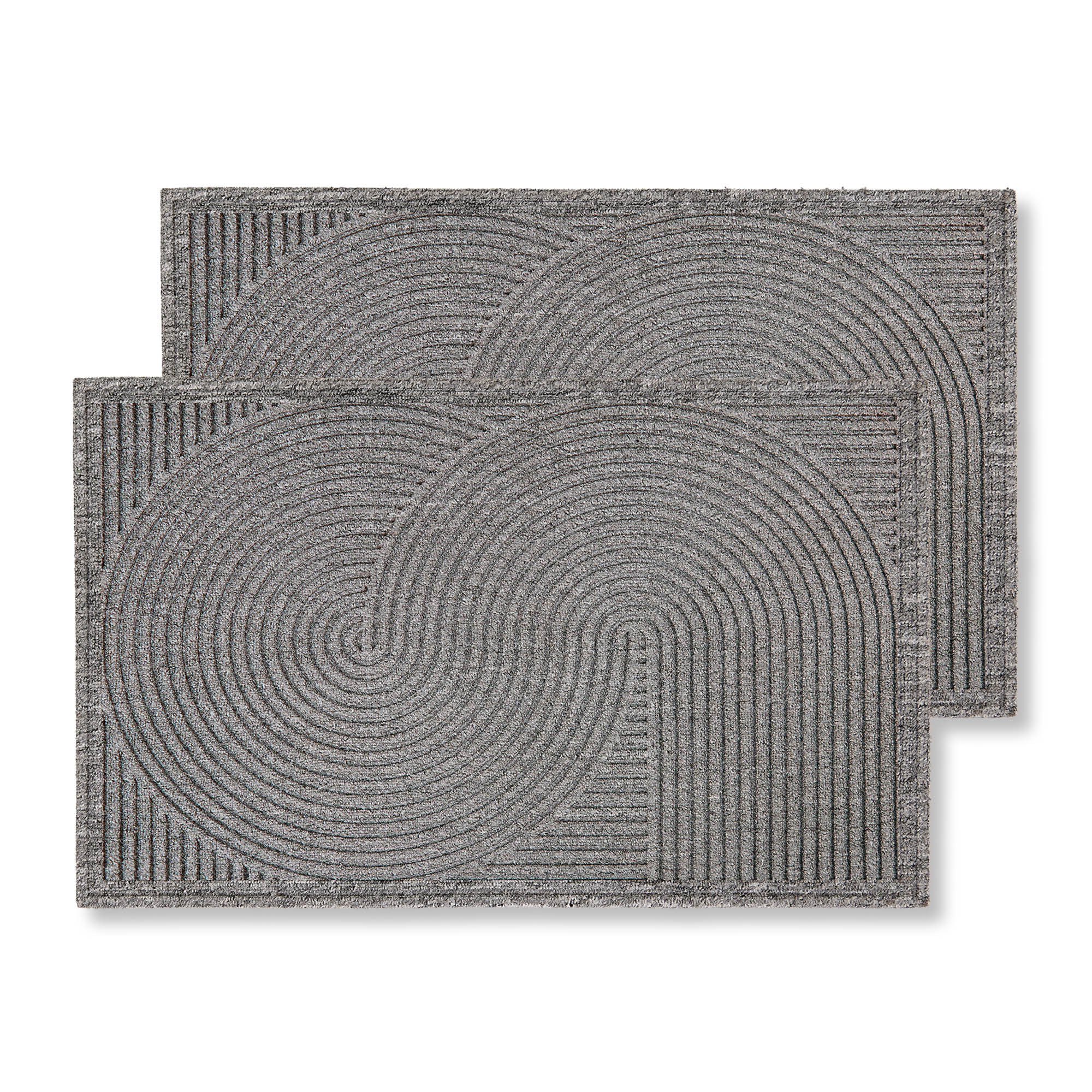 Fußmatte GRAPHIC DELUXE 2er Set – Outdoor, Designer-Optik