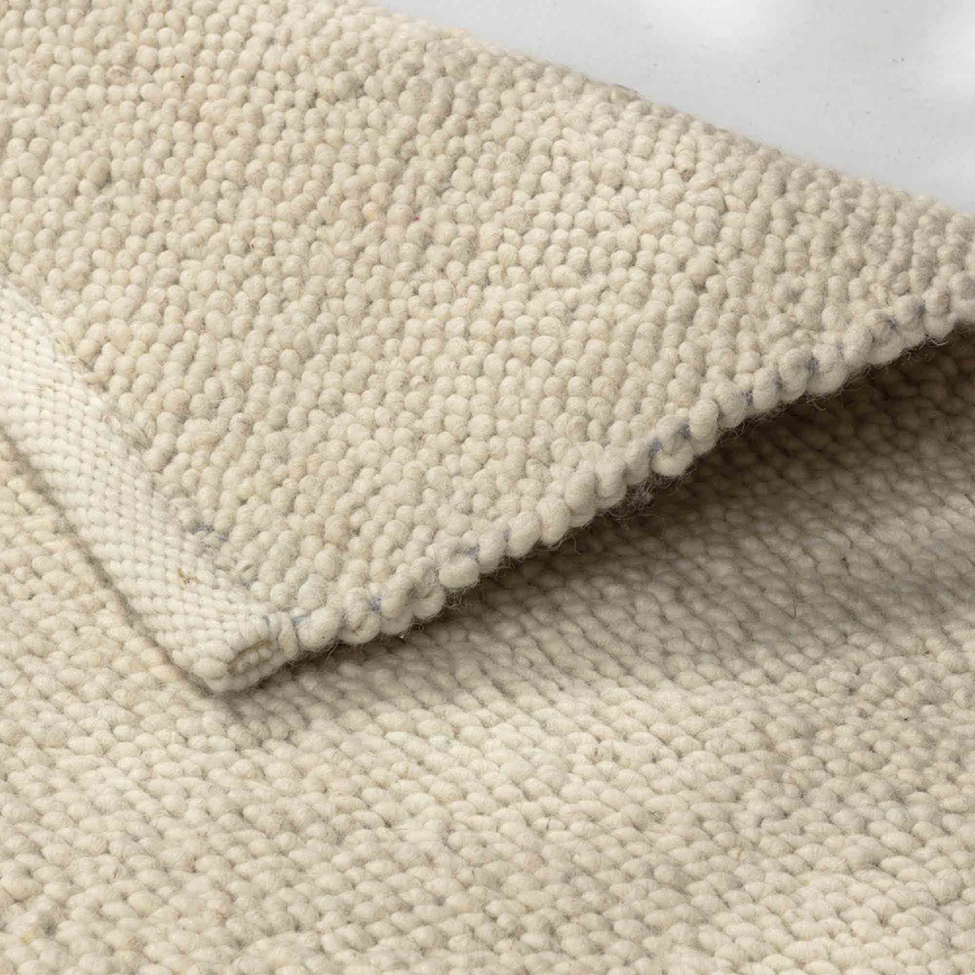 SCHÖNER WOHNEN Teppich JUNIKA – hochwertiger Wollmix