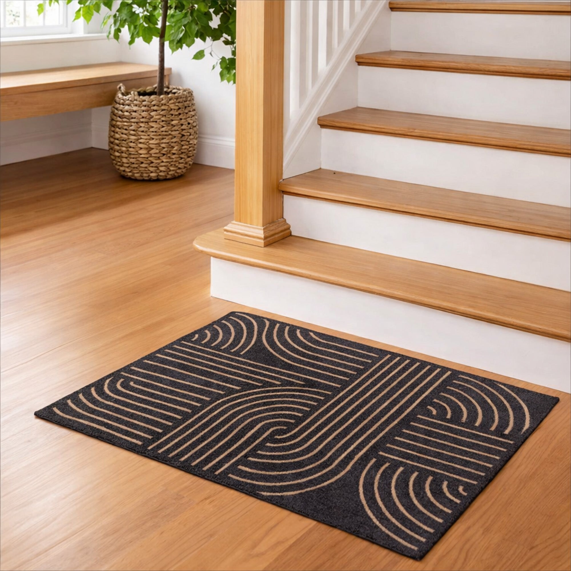 Türmatte MIABELLA – Stilvoll, saugstark, waschbar