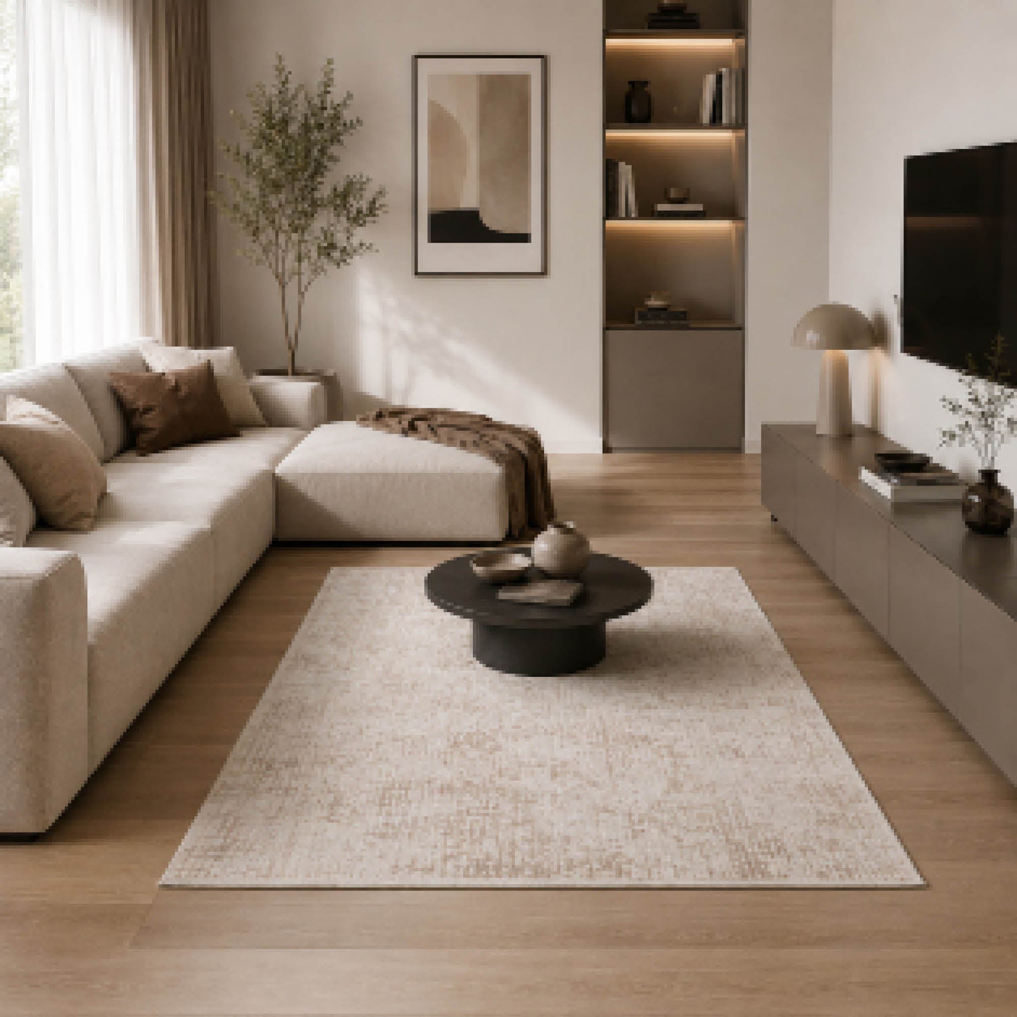 SCHÖNER WOHNEN Teppich GLORY – weicher Kurzflor, modern