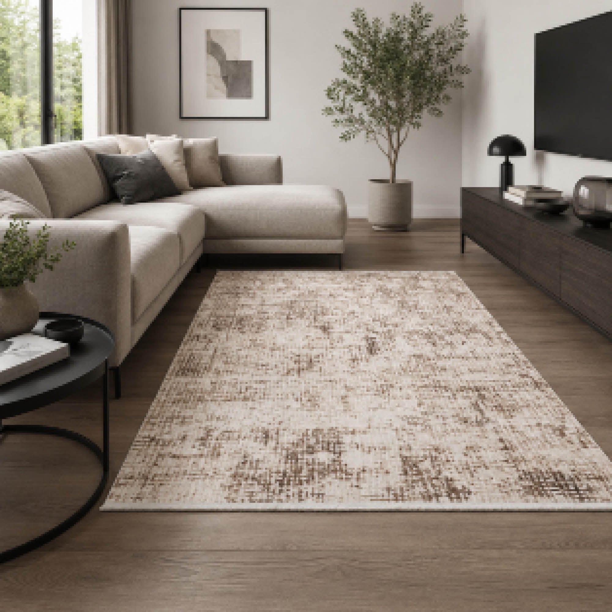 SCHÖNER WOHNEN Teppich GLORY – weicher Kurzflor, modern