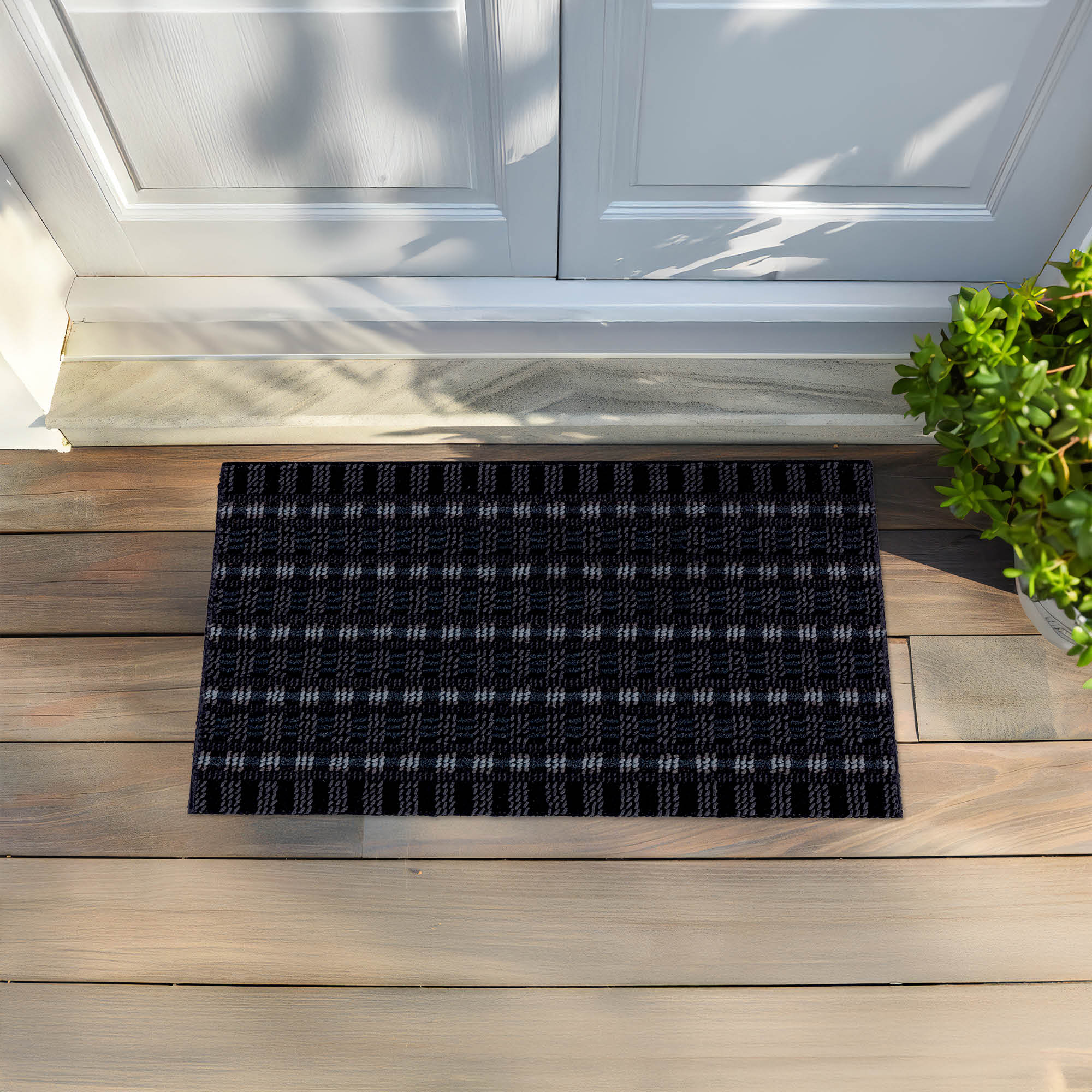 Fußmatte POLY BRUSH 2er Set – Outdoor, extrem strapazierfähig