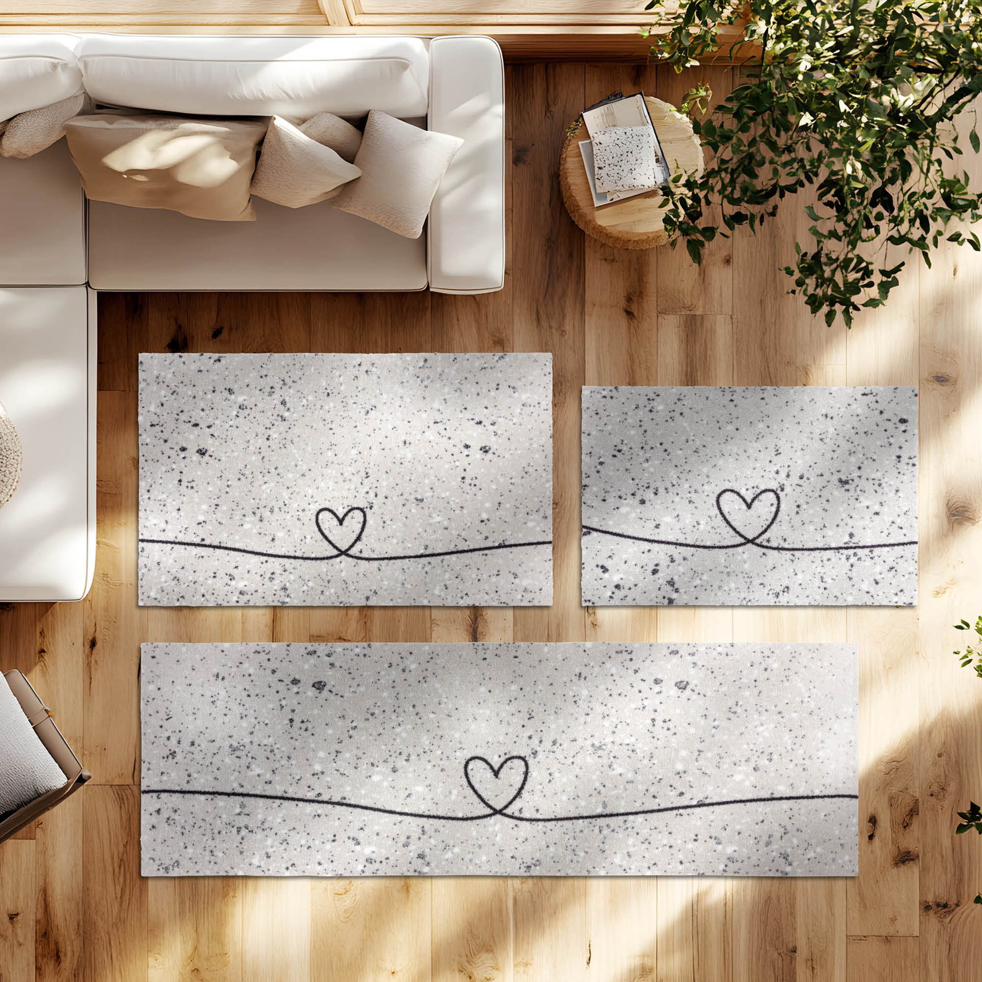 Türmatte MIABELLA – Stilvoll, saugstark, waschbar