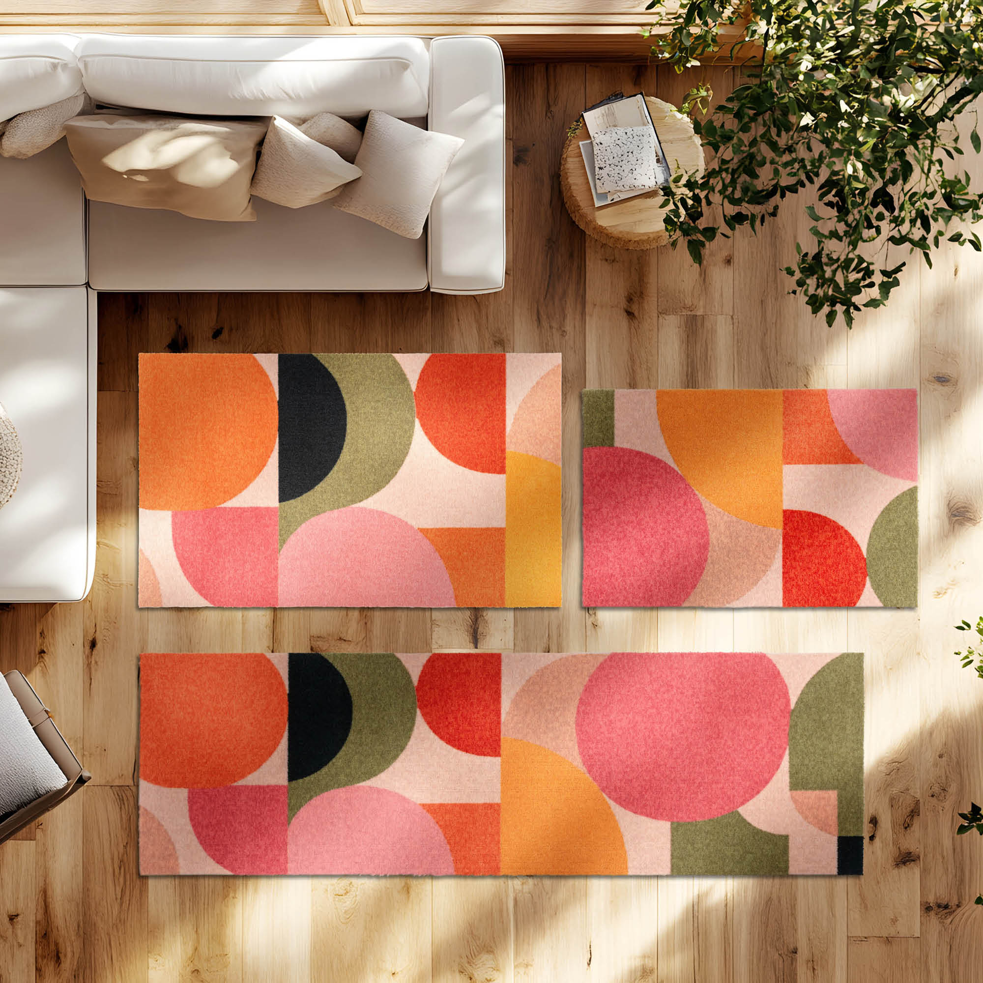 Türmatte MIABELLA – Stilvoll, saugstark, waschbar