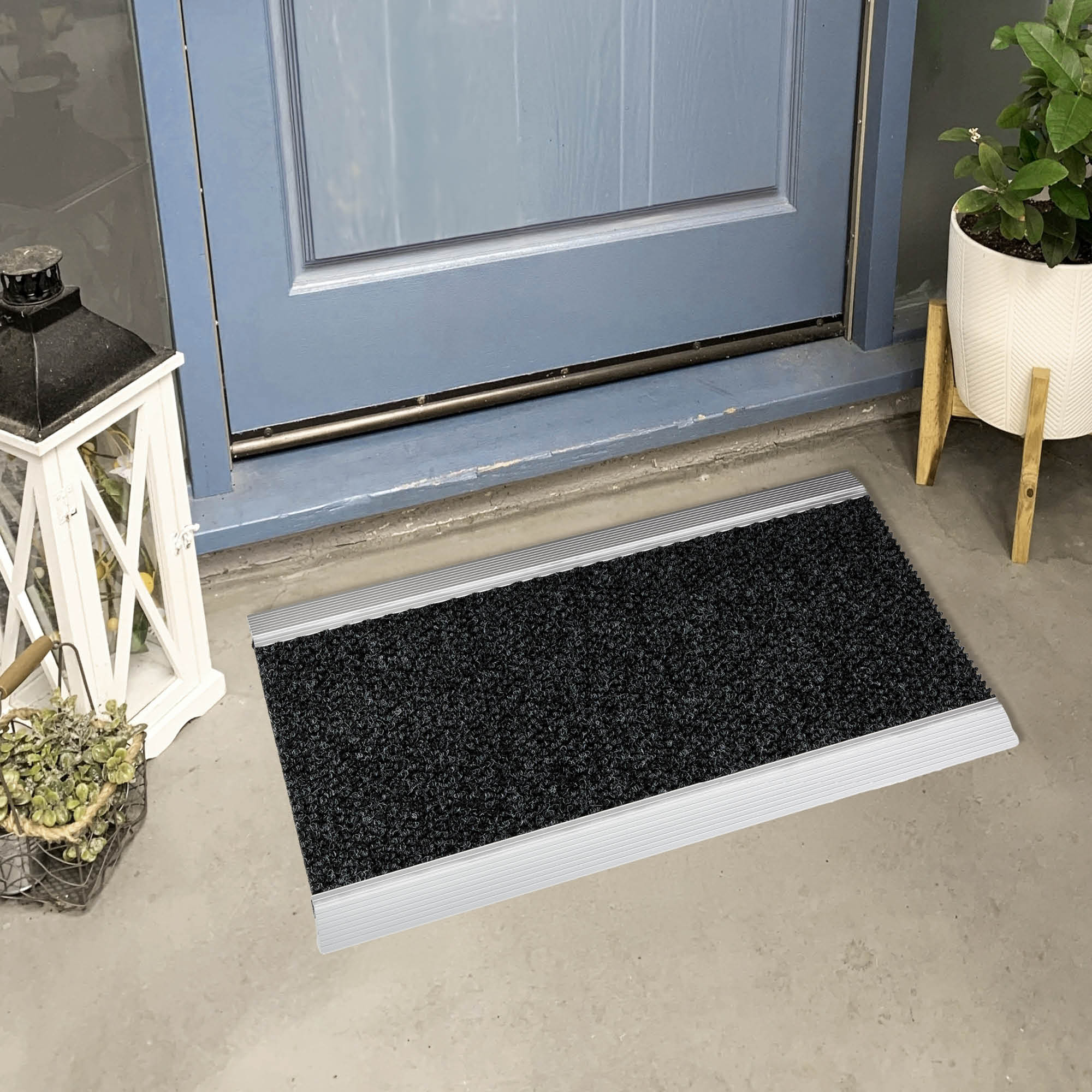 Fußmatte NUB BRUSH ALU – Aluminium & Eco