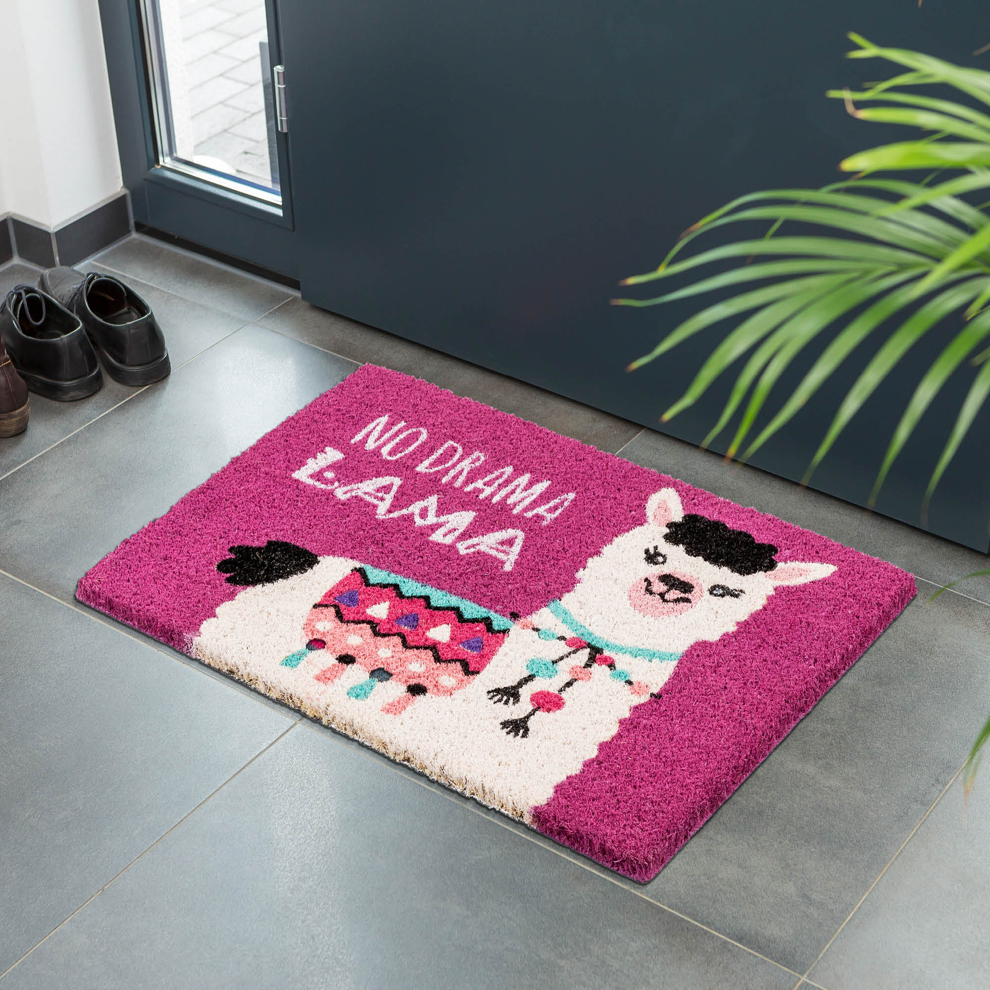 COCO STYLE Fußmatte – natürliche Kokosmatte im 2er Set