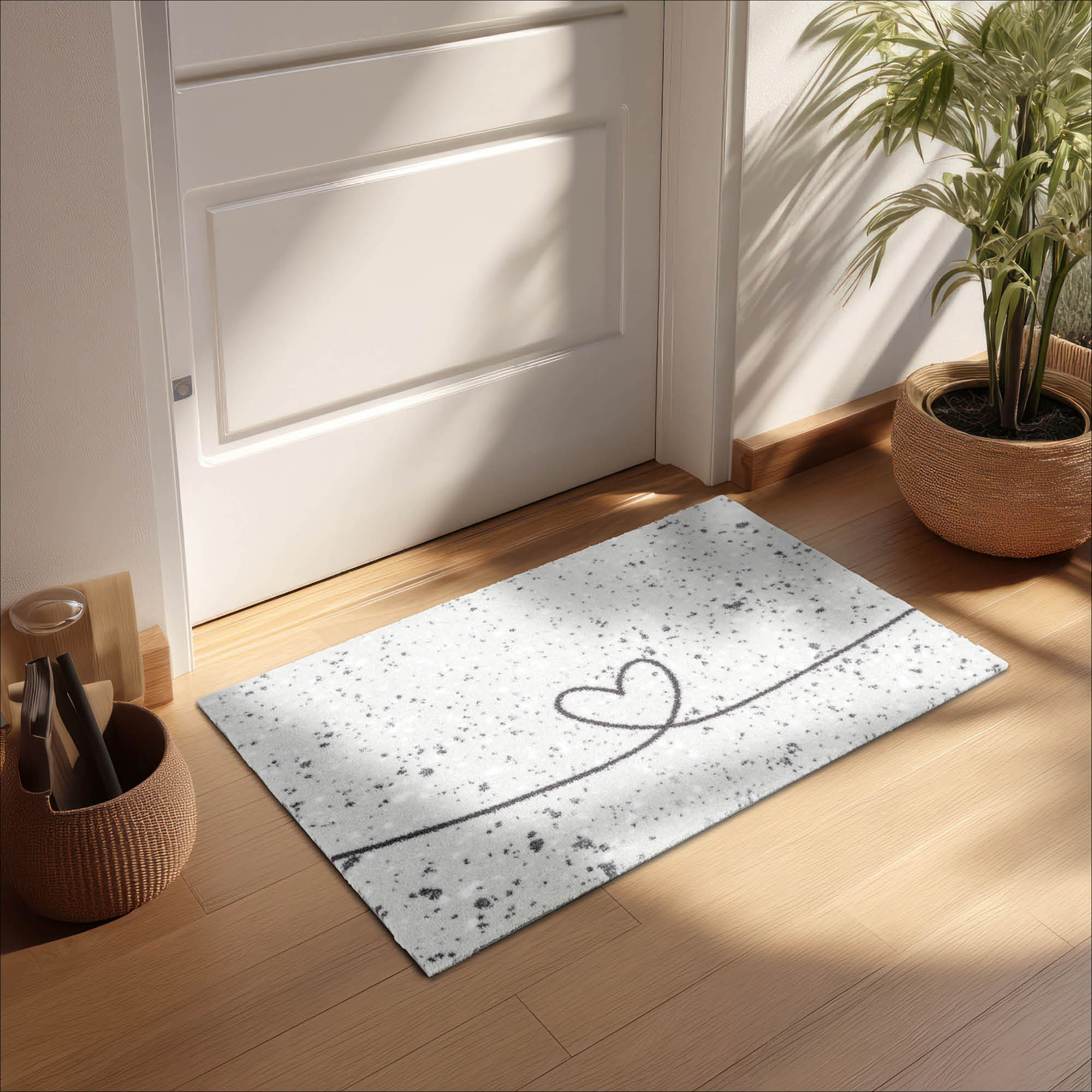 Türmatte MIABELLA – Stilvoll, saugstark, waschbar