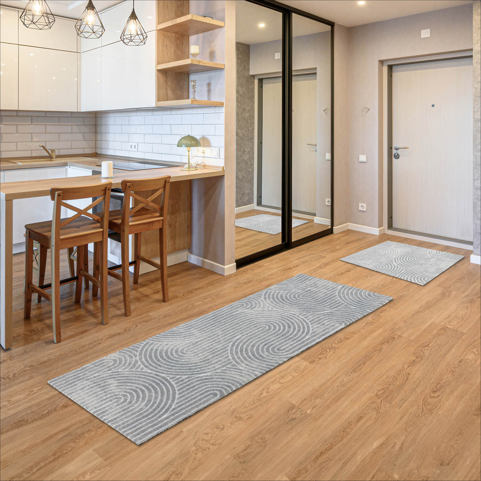 Türmatte MIABELLA – Stilvoll, saugstark, waschbar