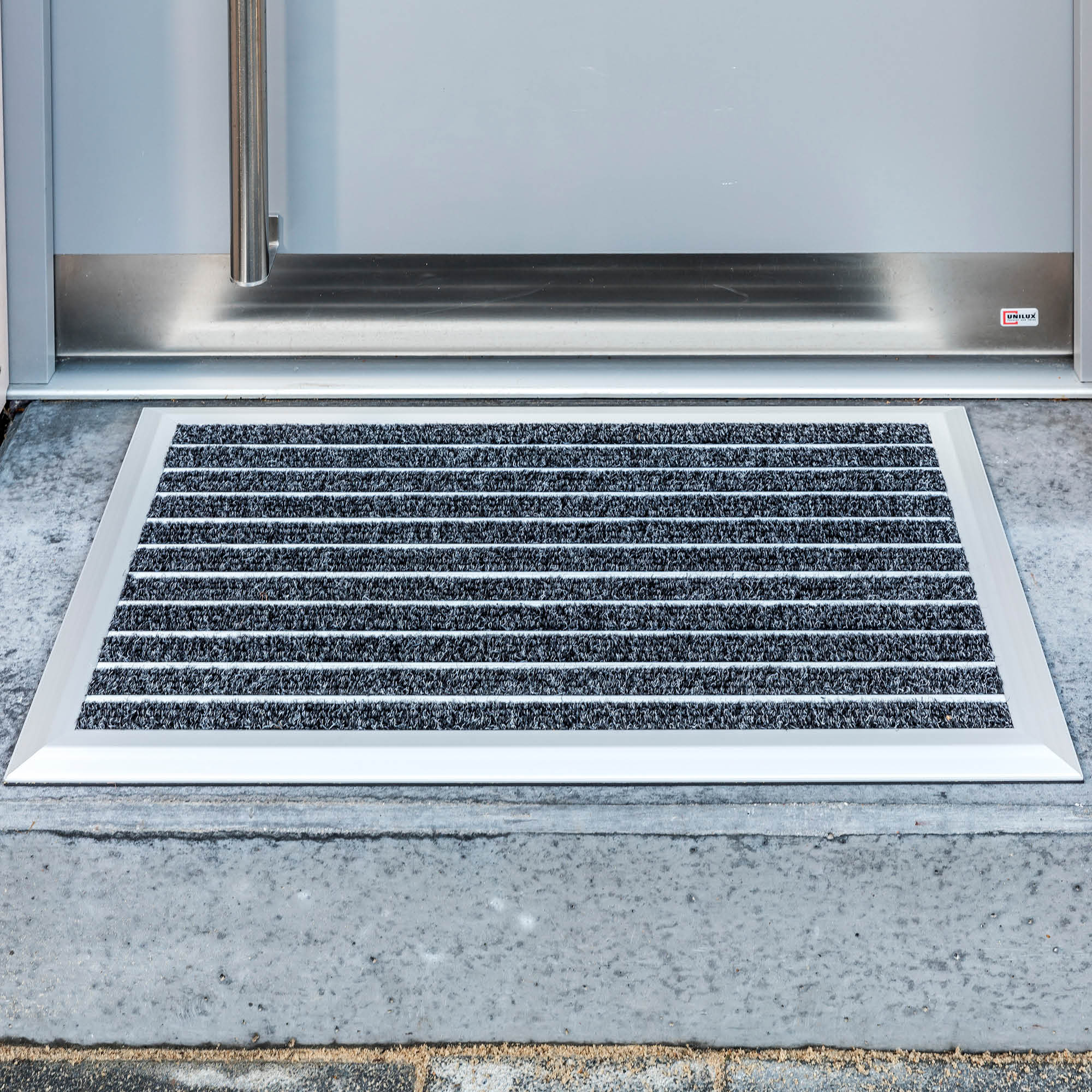 Aluminium Fußmatte EXCLUSIV MAT - hochwertig und wetterfest