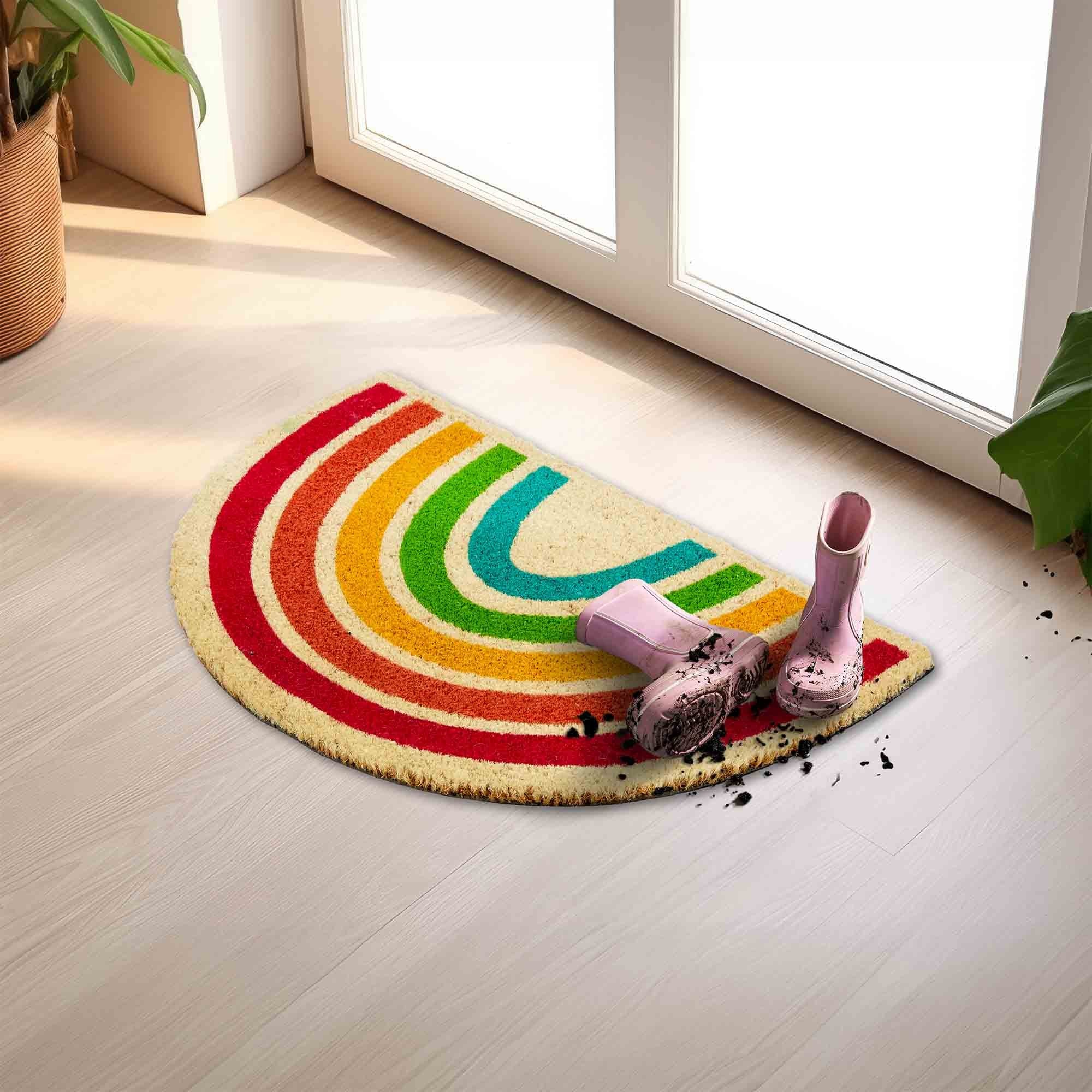 Kokos Fussmatte COCO STYLE in 4 Formen und Designs