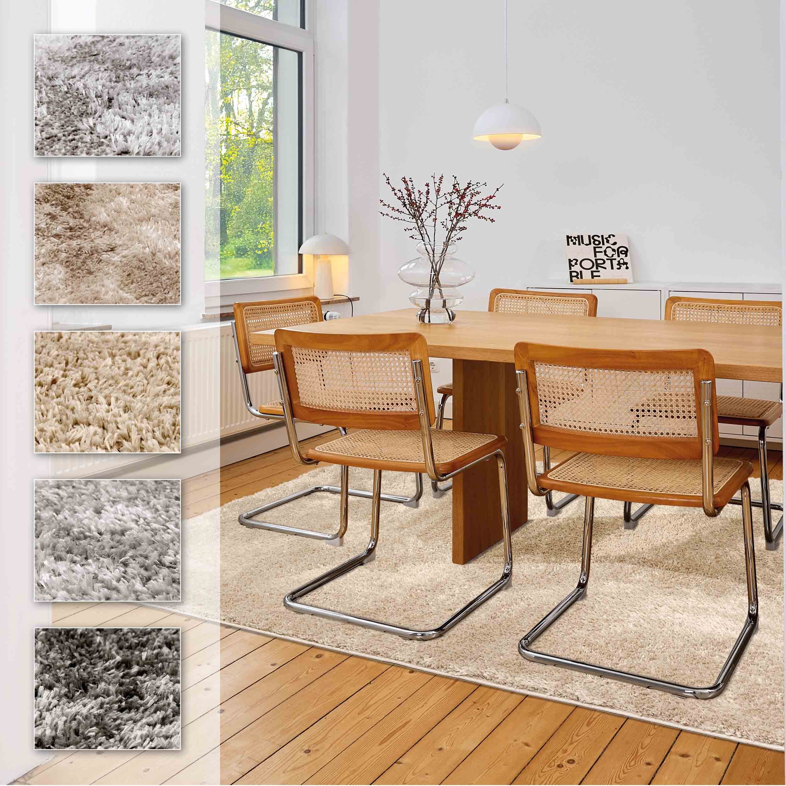 Teppich PAULIE in 3 Größen und 5 Farben - WohnDirect.com - Heimtextilien für stilvolles Wohnambiente