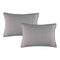 38 x 58 cm - 2er Set / Grau