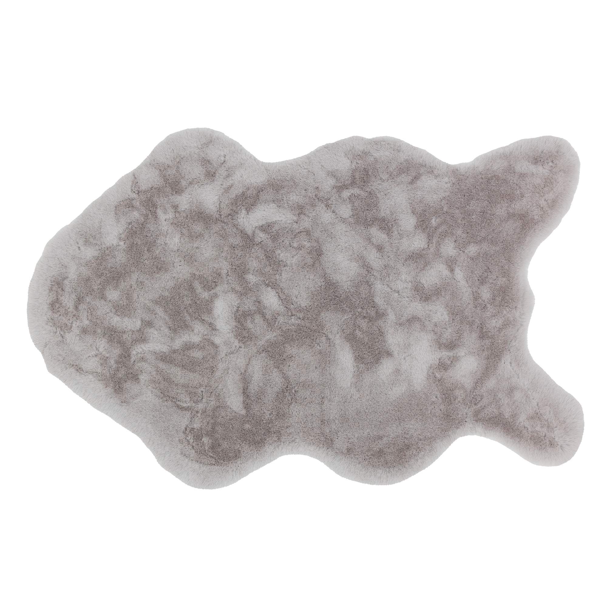 Kunstfellteppich Tender • schaffellform, rund oder als Teppich • 100% Polyester