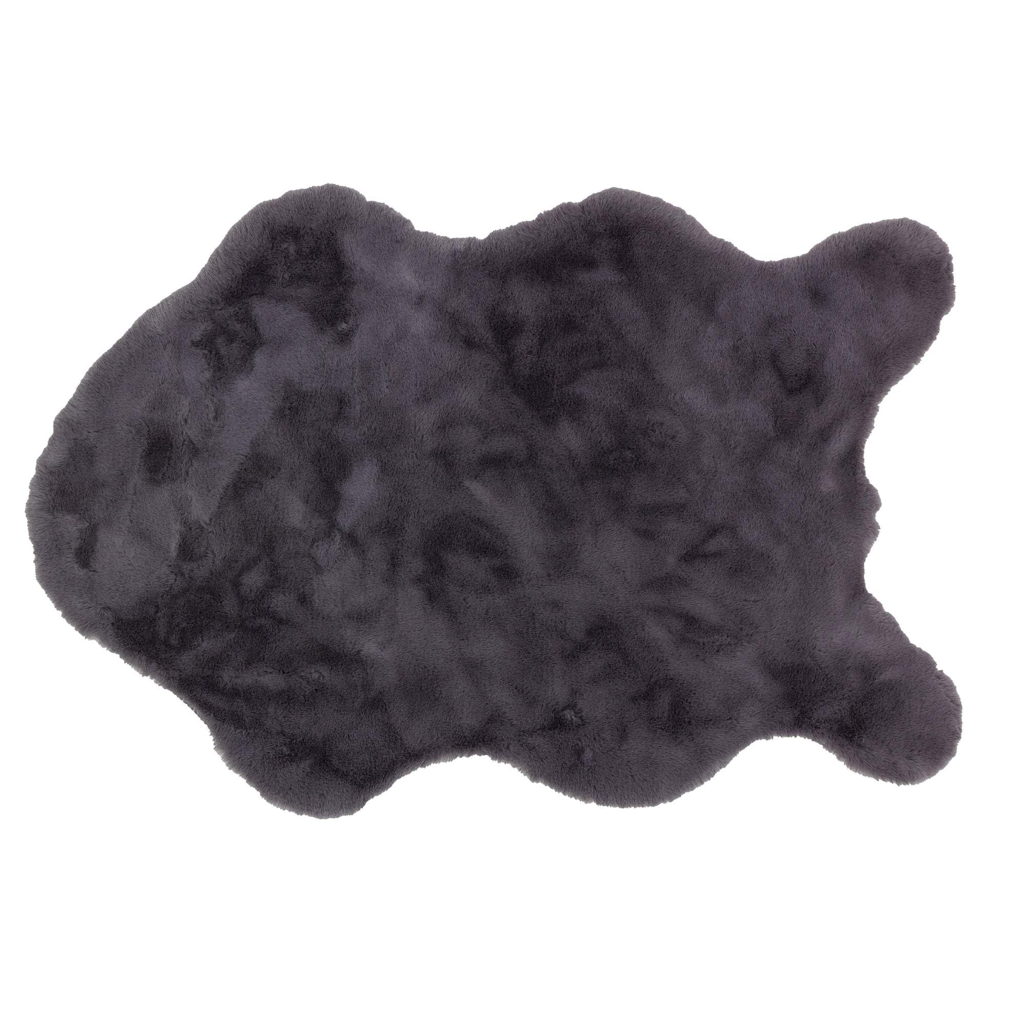 Kunstfellteppich Tender • schaffellform, rund oder als Teppich • 100% Polyester