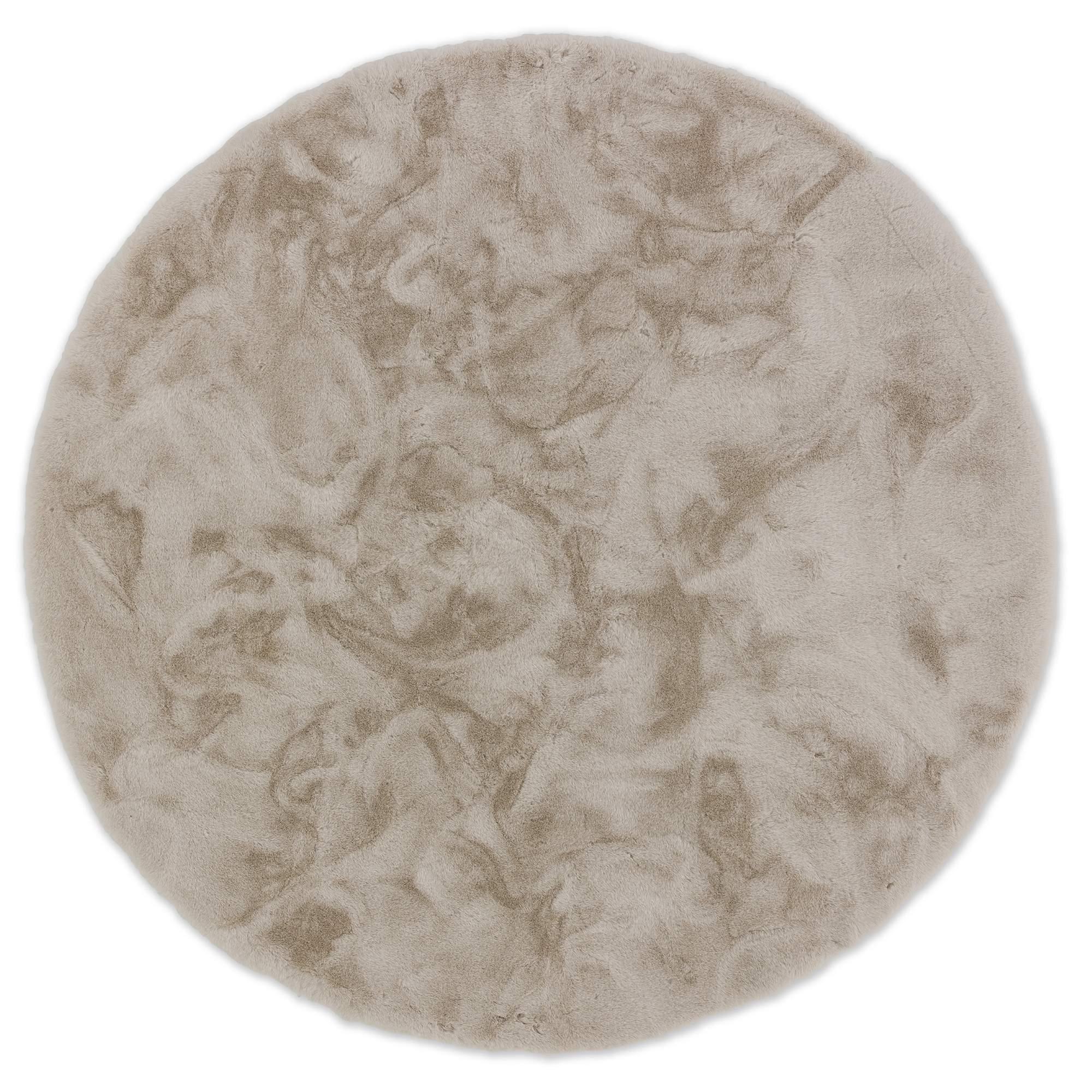 Kunstfellteppich Tender • schaffellform, rund oder als Teppich • 100% Polyester