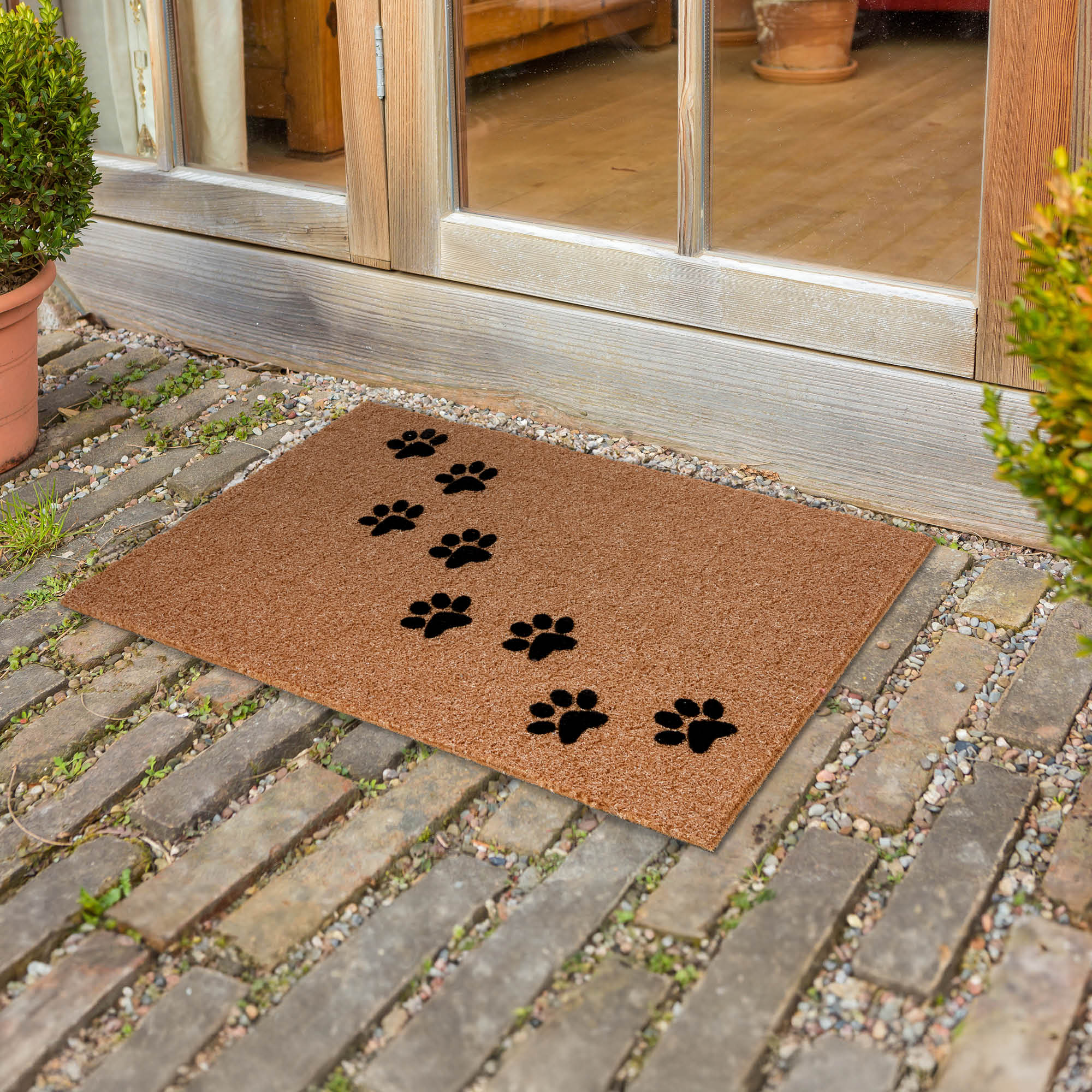 Fußmatte POWER FLOCK – robust & saugfähig