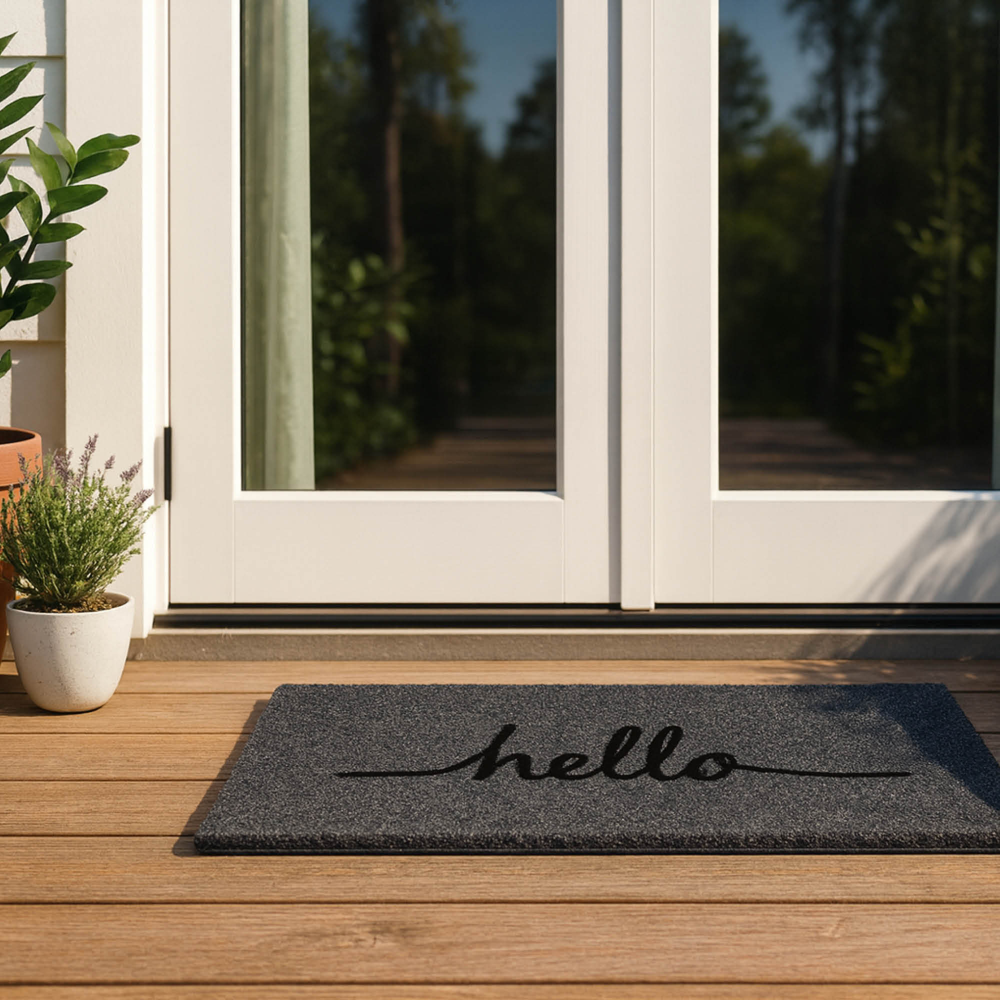 Fußmatte POWER FLOCK – robust & saugfähig