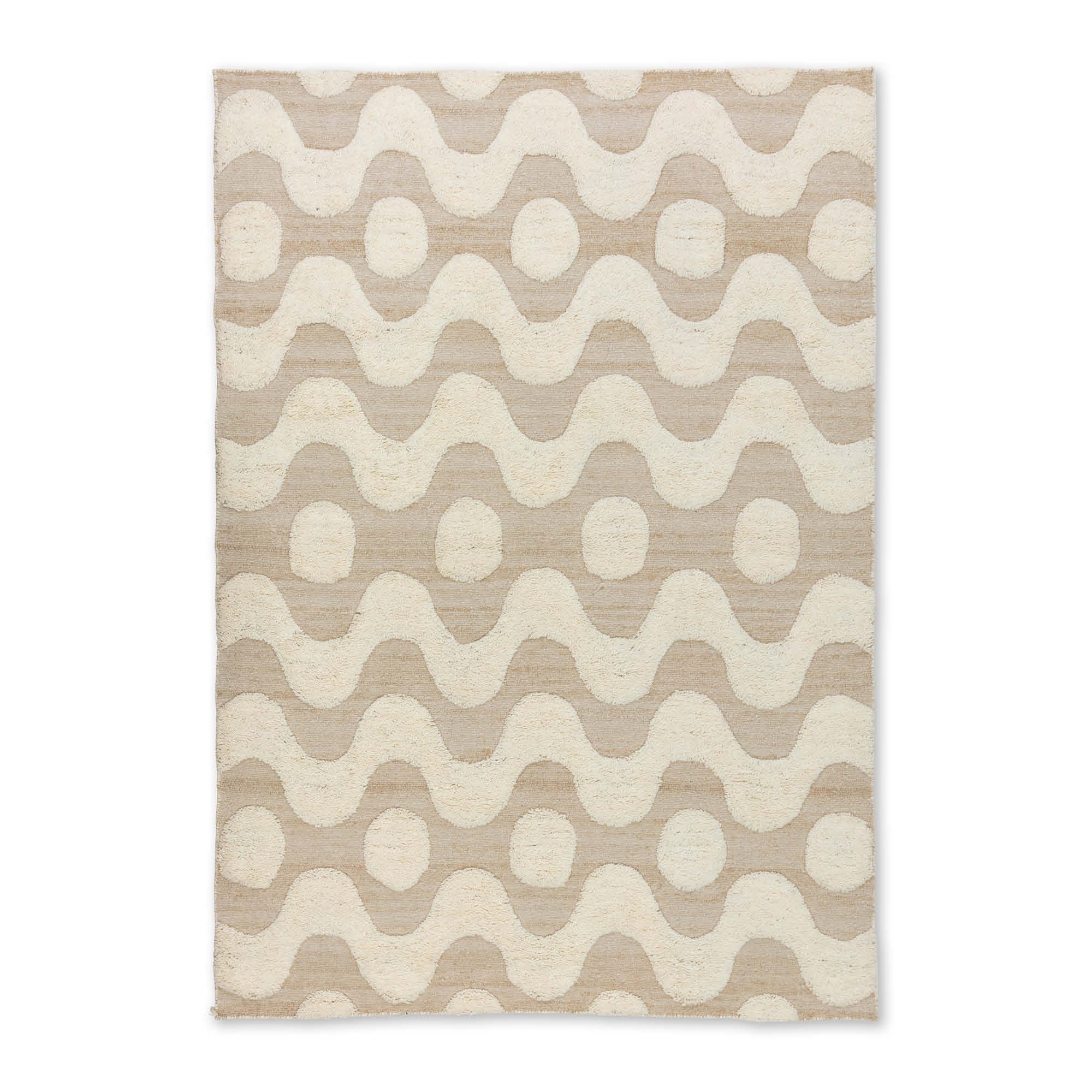 SCHÖNER WOHNEN Teppich MILENA - Handgetufted & natürliche Materialien