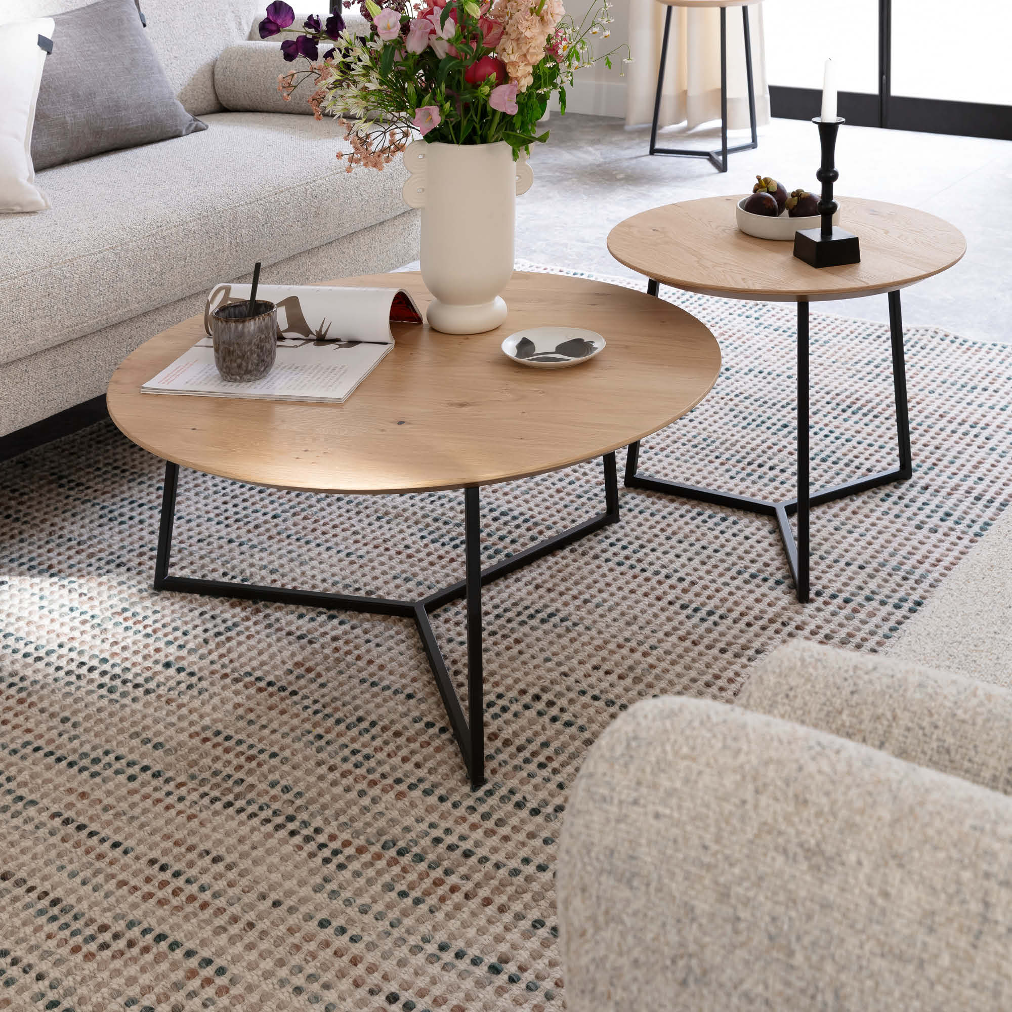 SCHÖNER WOHNEN Teppich KIANA – Wolle - handgewebt