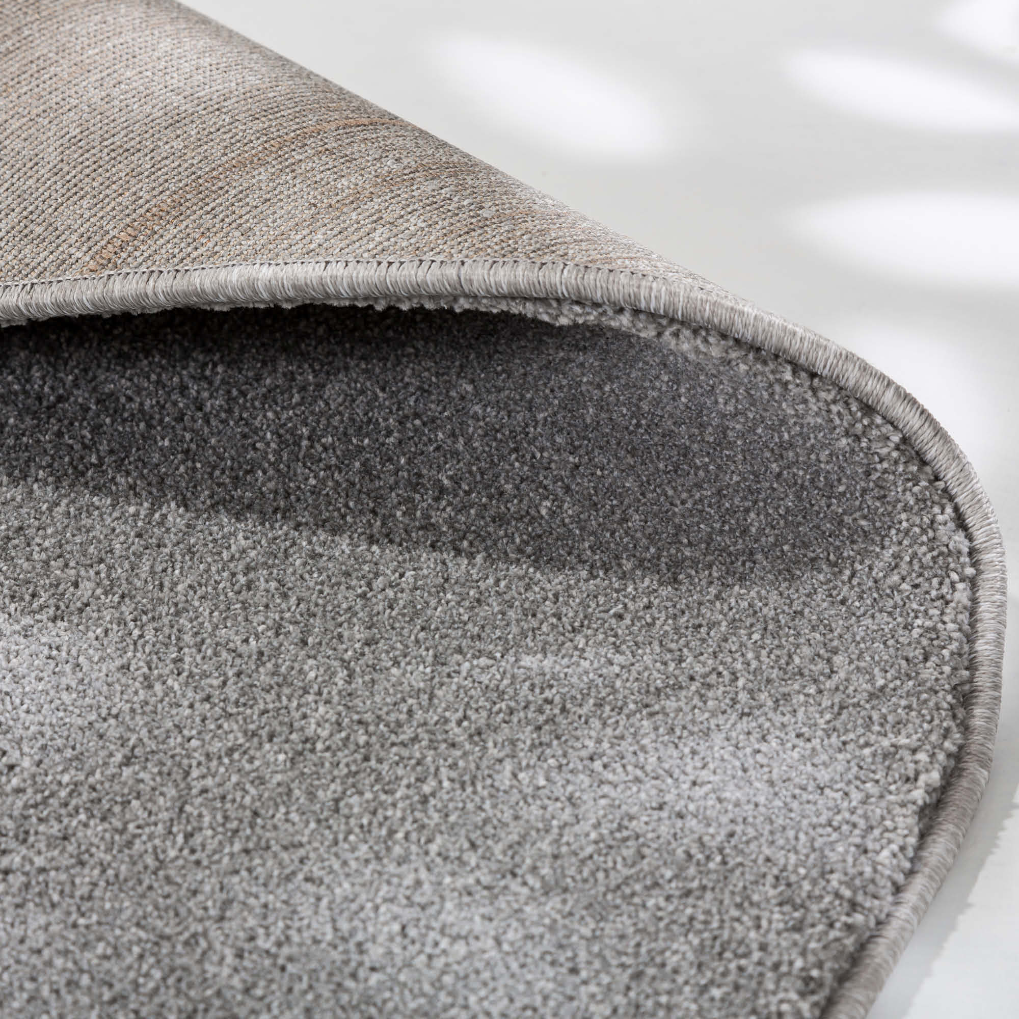 SCHÖNER WOHNEN Teppich PURE rund • pflegeleicht