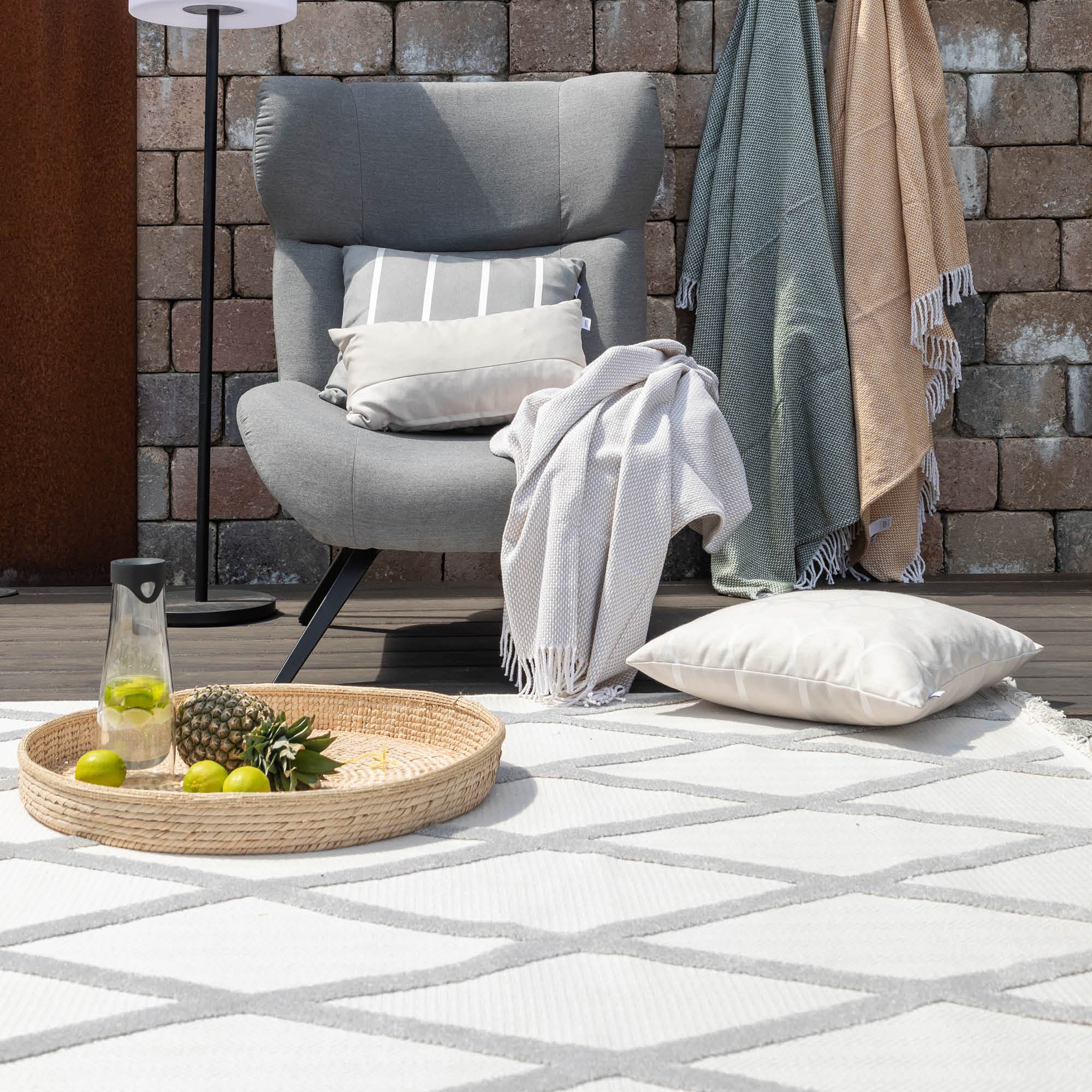 SCHÖNER WOHNEN Teppich SUMMER outdoorgeeignet
