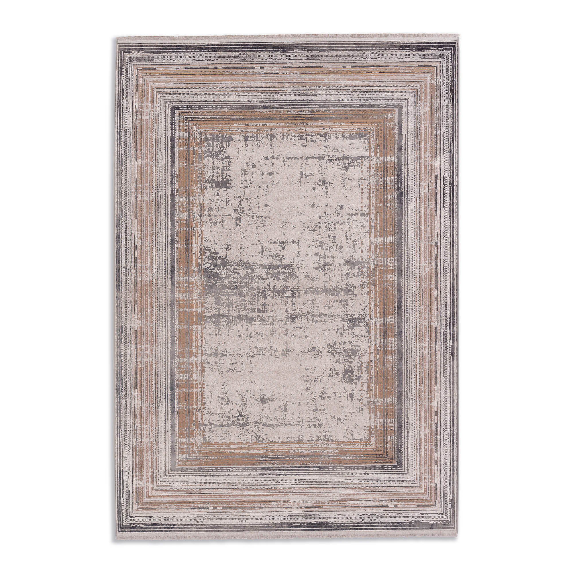 Teppich MIRANO – Vintage Viskose, mit Fransen