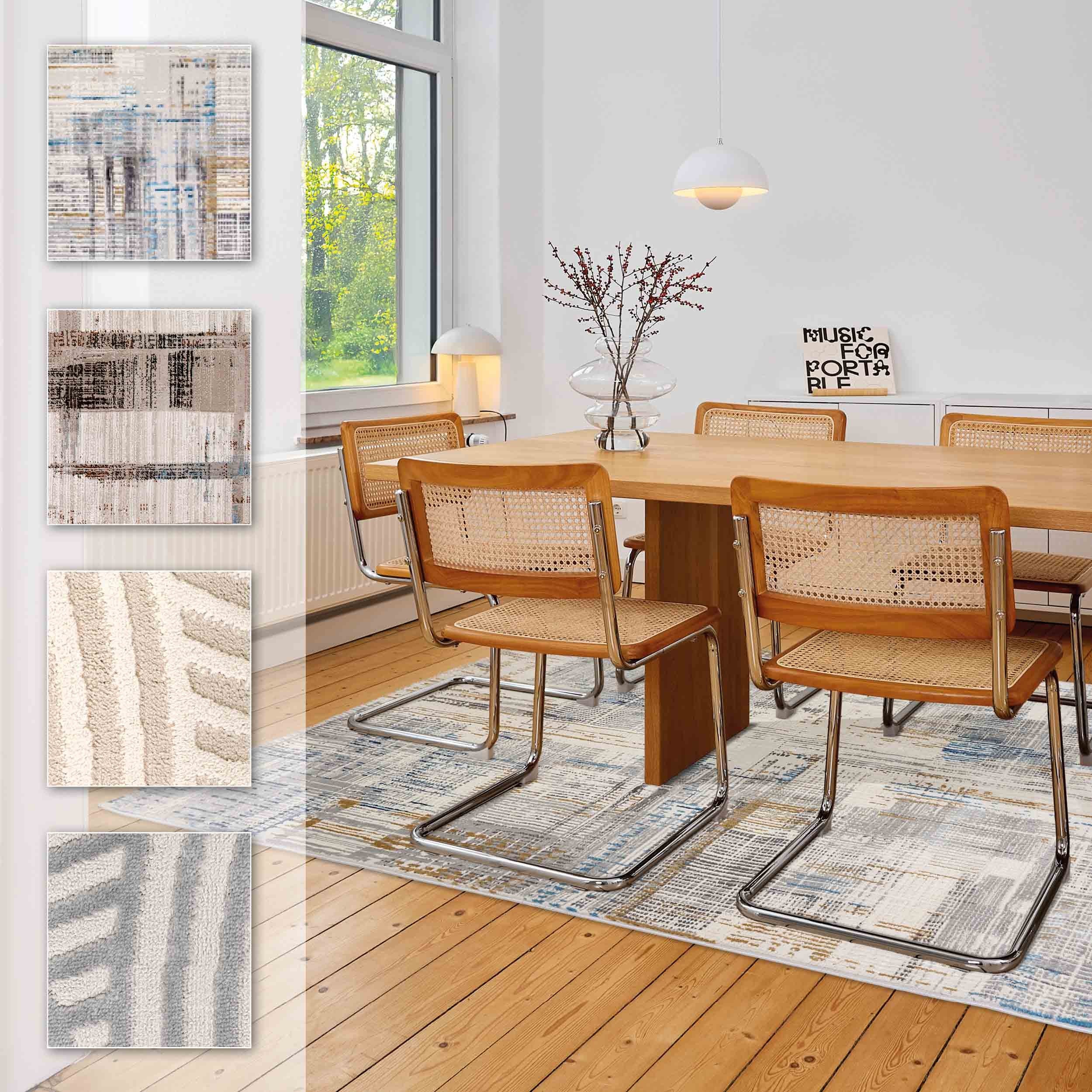 Teppich JULES in 2 Größen und 4 Designs