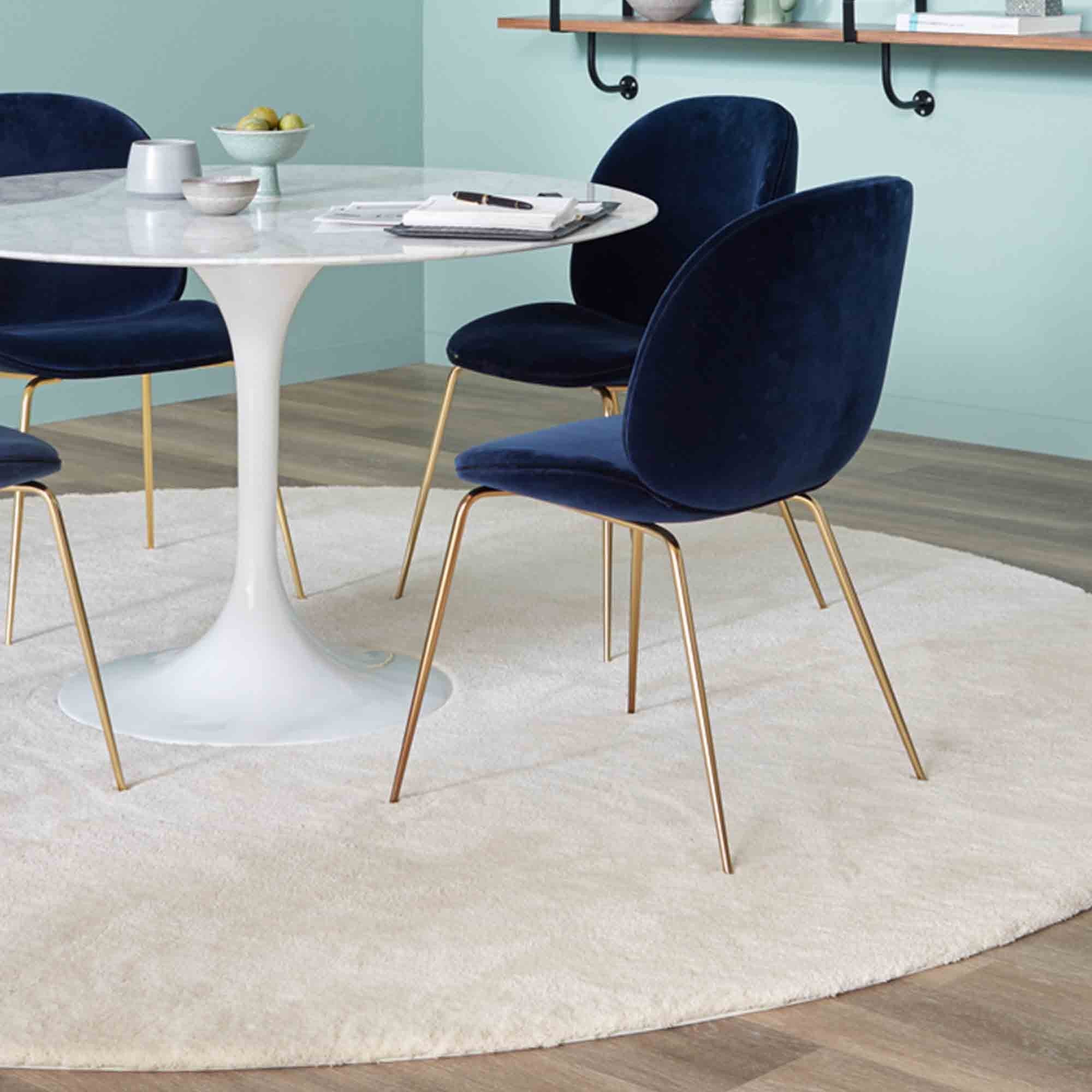 Teppich PURE RUND in 4 Farben