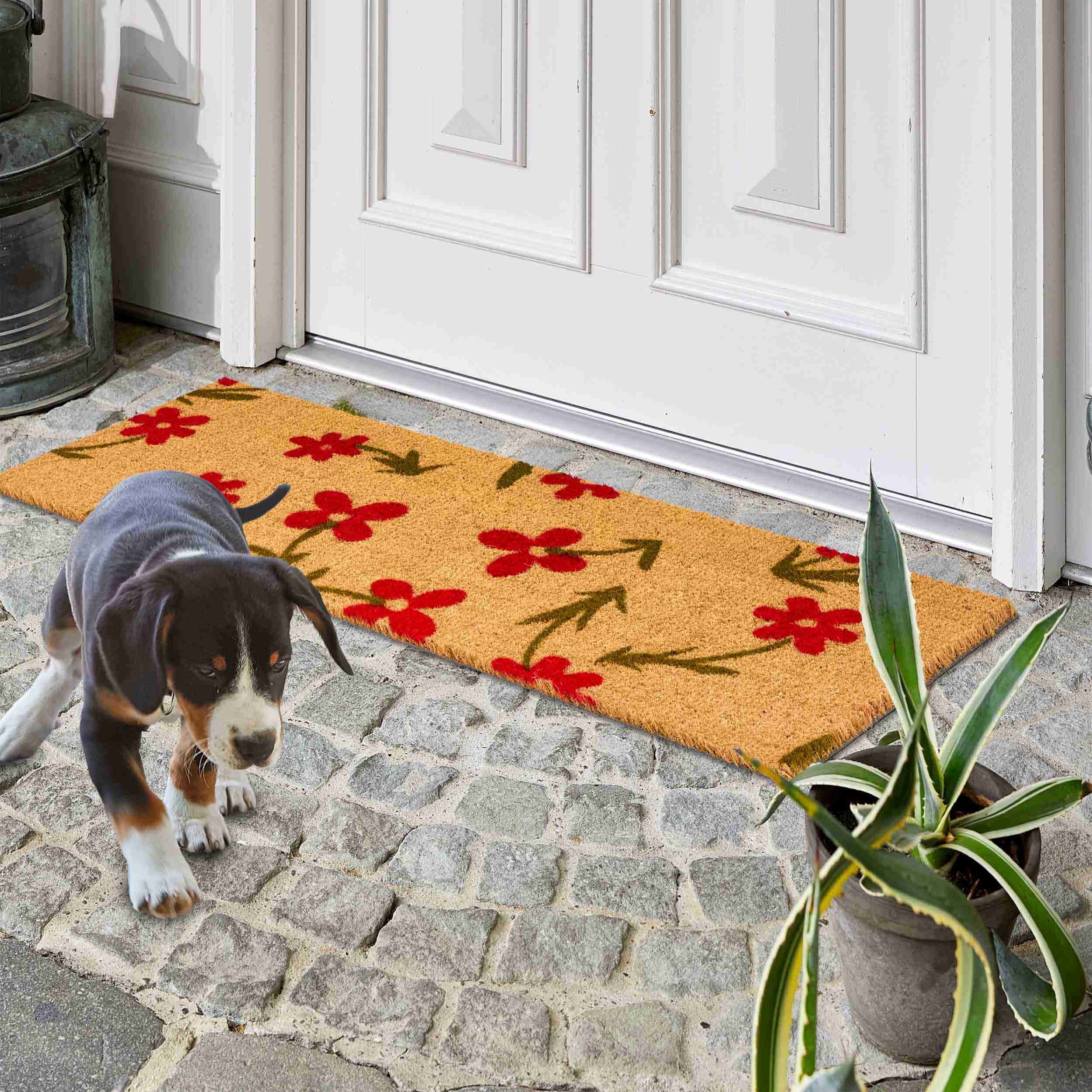 Fußmatte COCO STYLE BLUMENWIESE 100 cm breit - WohnDirect.com - Heimtextilien für stilvolles Wohnambiente