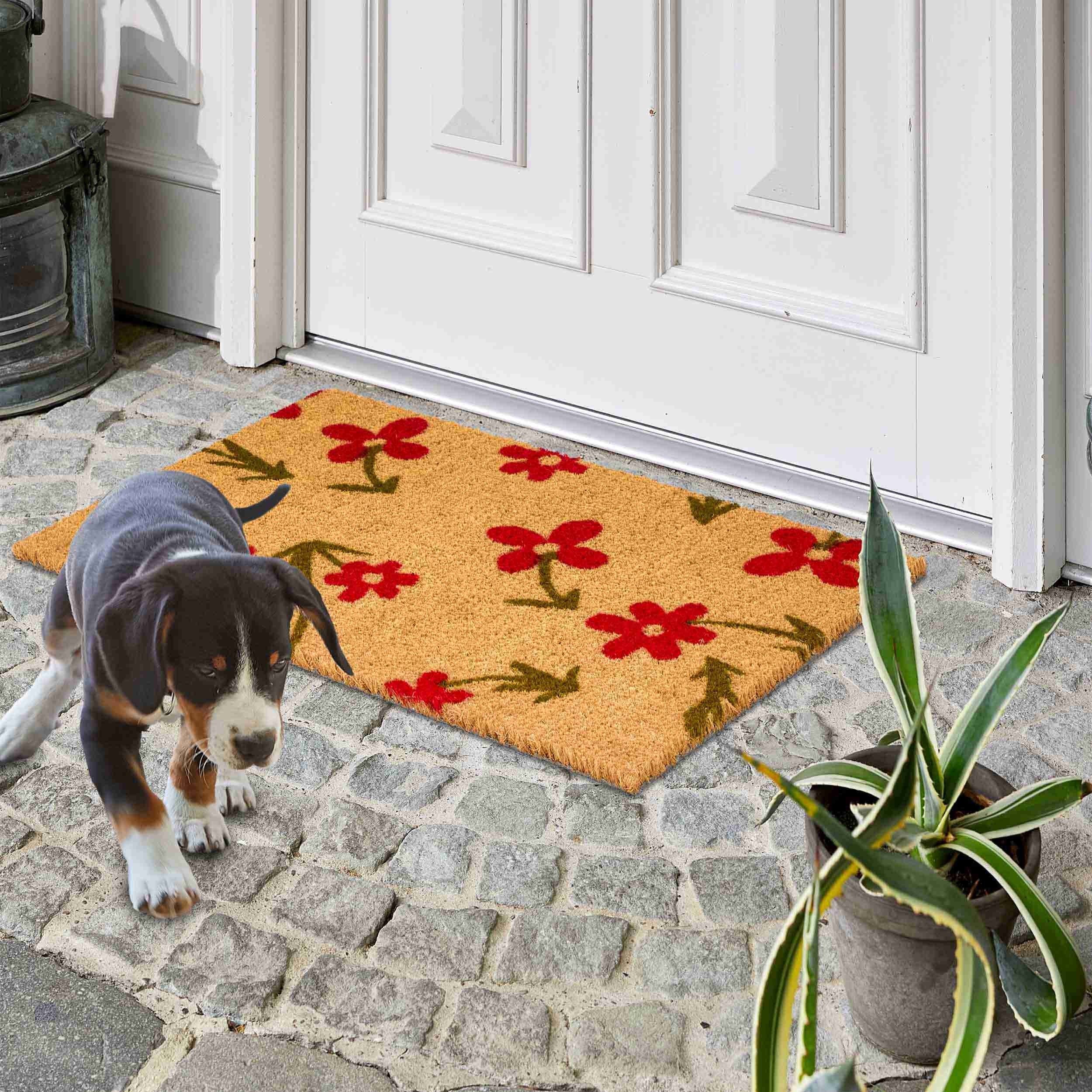 Fußmatte COCO STYLE BLUMENWIESE in 4 Größen - WohnDirect.com - Heimtextilien für stilvolles Wohnambiente