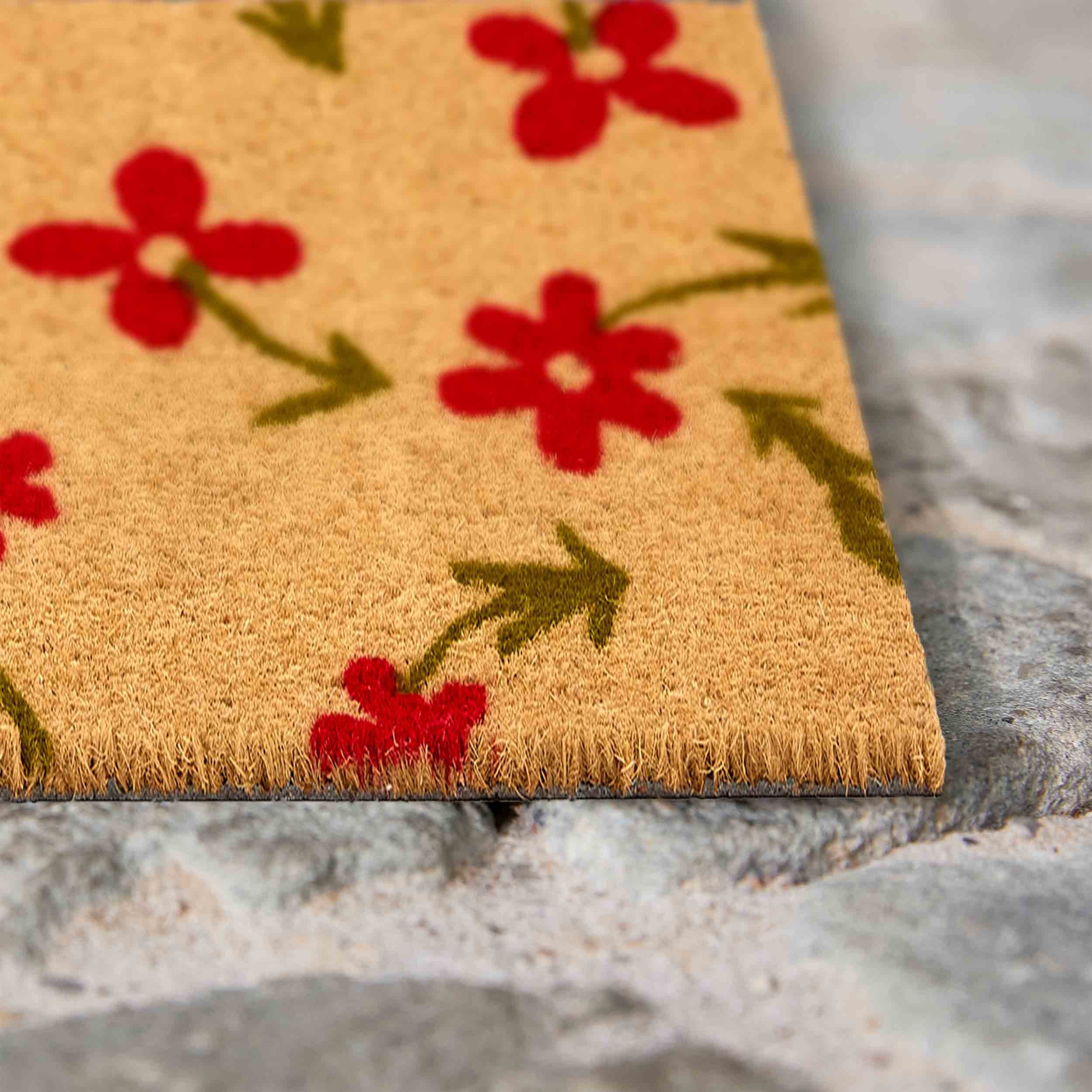 Fußmatte COCO STYLE BLUMENWIESE 100 cm breit - WohnDirect.com - Heimtextilien für stilvolles Wohnambiente