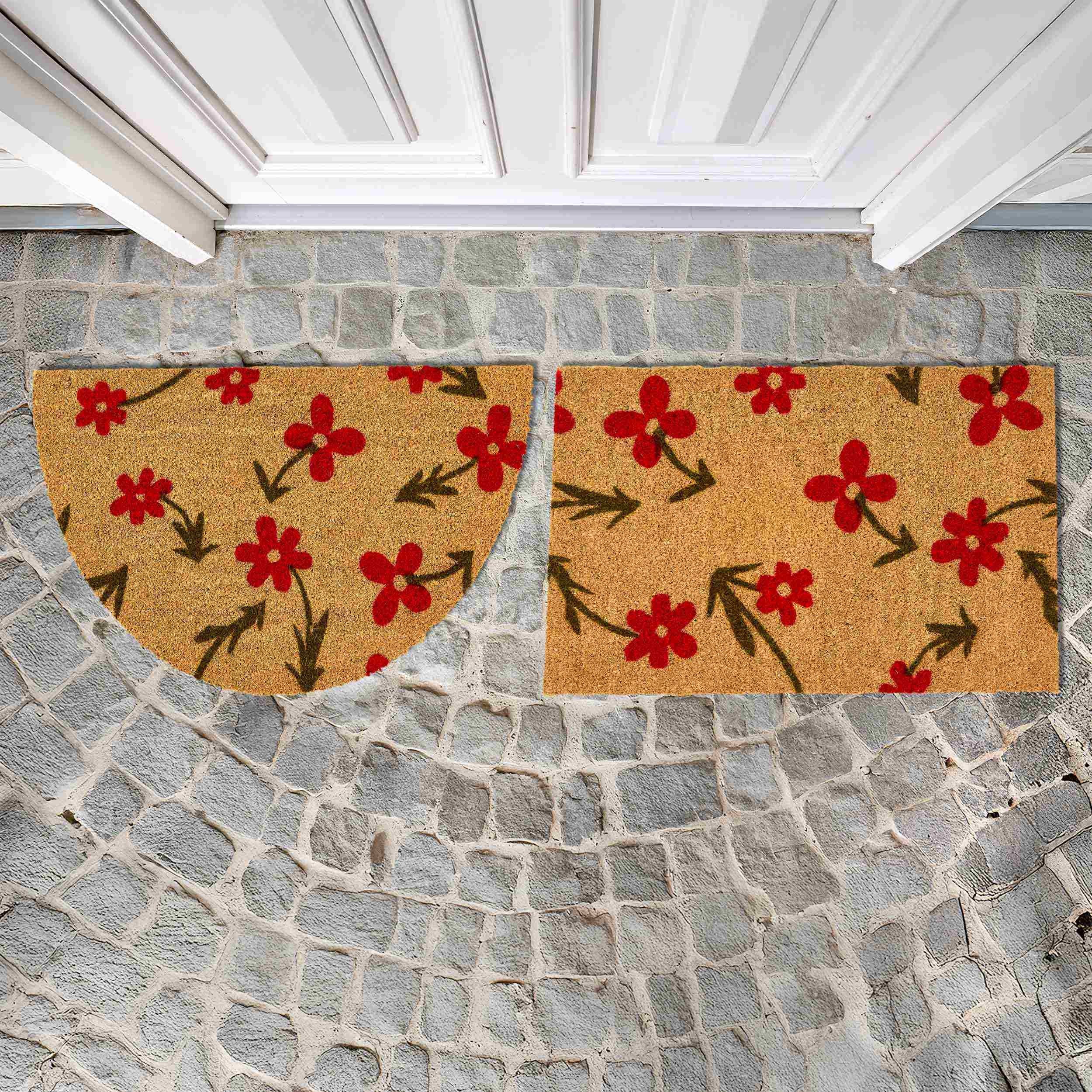 Fußmatte COCO STYLE BLUMENWIESE 100 cm breit - WohnDirect.com - Heimtextilien für stilvolles Wohnambiente