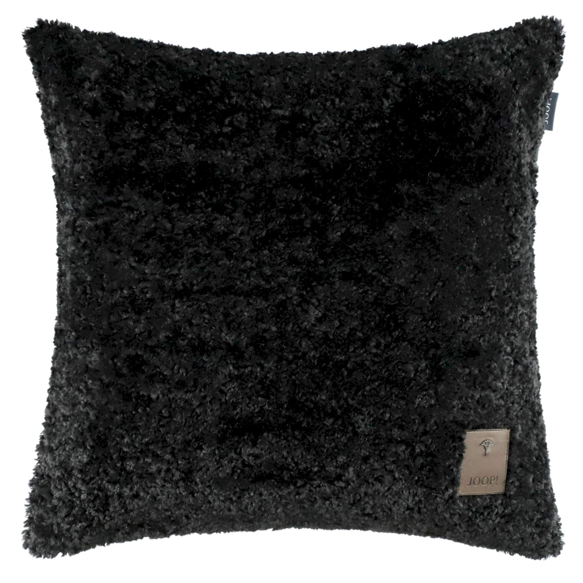 JOOP! Kissenhülle CURLY 50x50 cm – Teddy & Fleece
