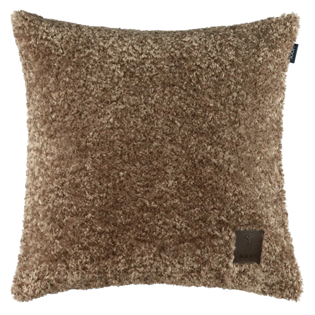 JOOP! Kissenhülle CURLY 50x50 cm – Teddy & Fleece