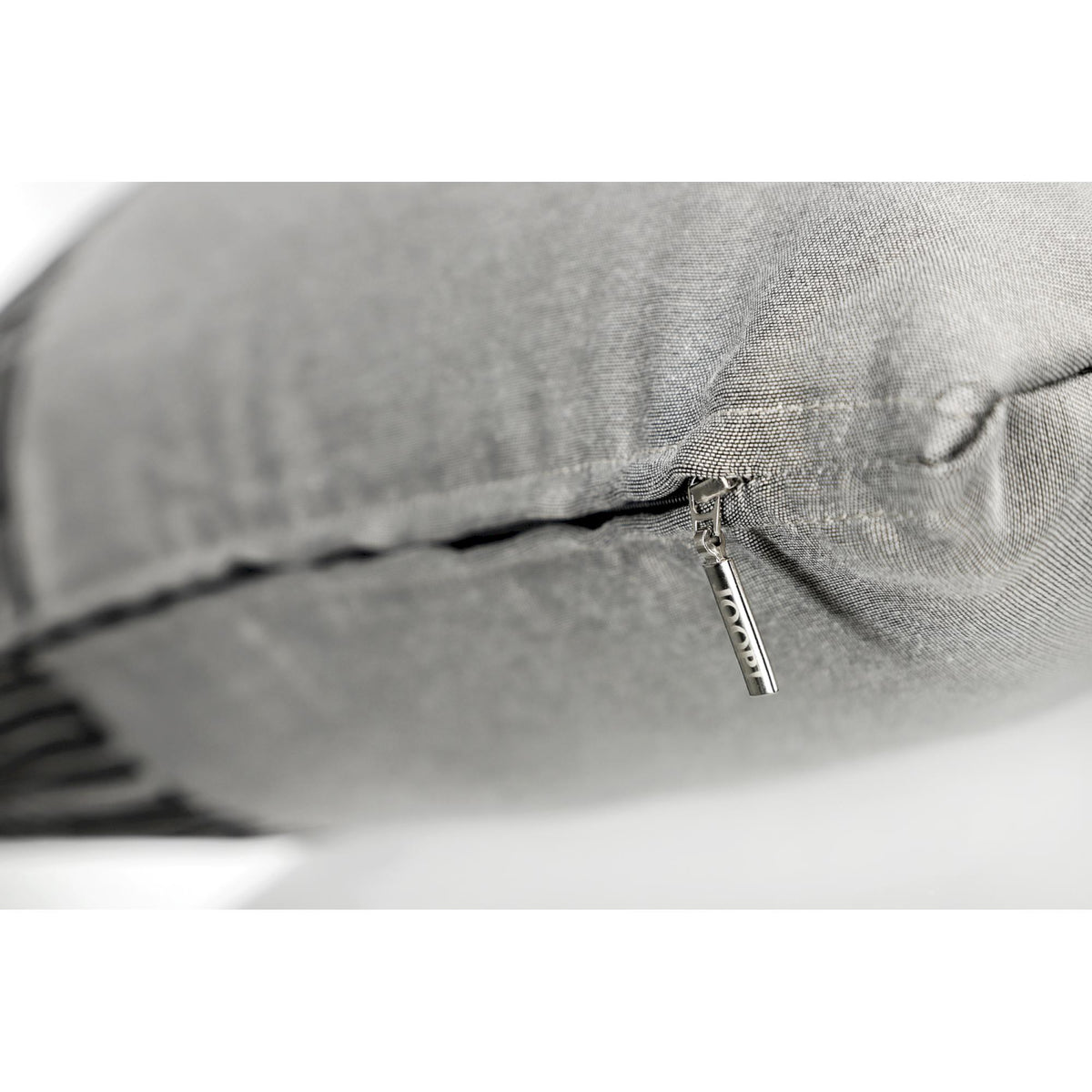 JOOP! Zierkissenhülle – Edles Design mit gewebtem Logo, 100% Polyester