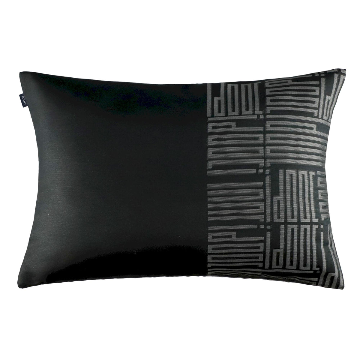 JOOP! Zierkissenhülle – Edles Design mit gewebtem Logo, 100% Polyester