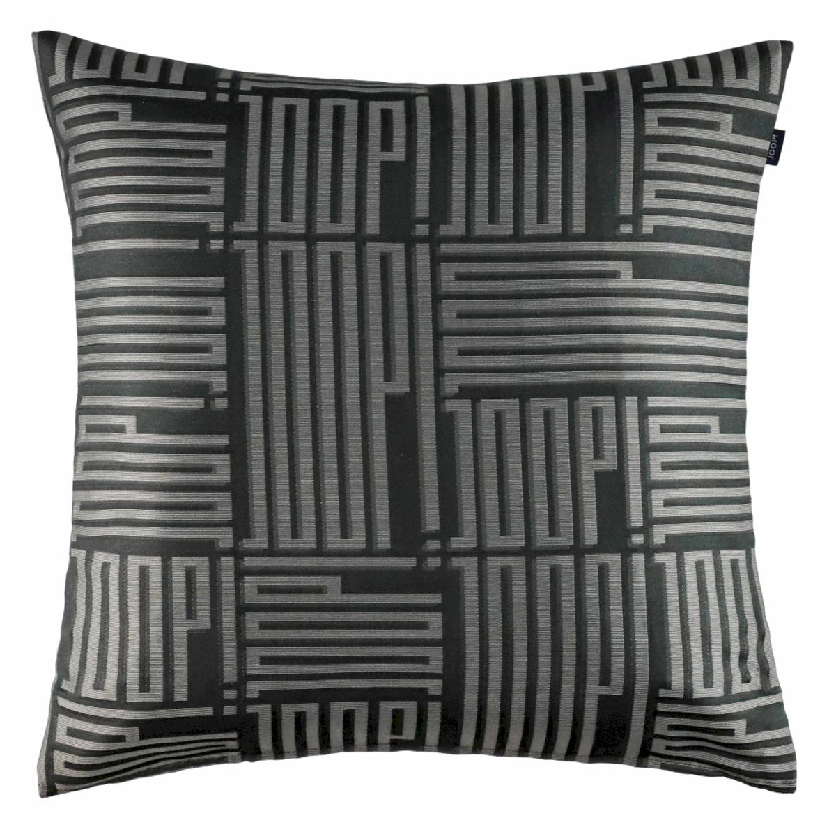 JOOP! Zierkissenhülle – Edles Design mit gewebtem Logo, 100% Polyester