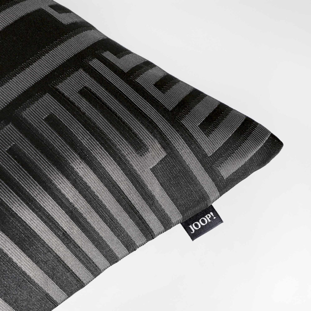 JOOP! Zierkissenhülle – Edles Design mit gewebtem Logo, 100% Polyester