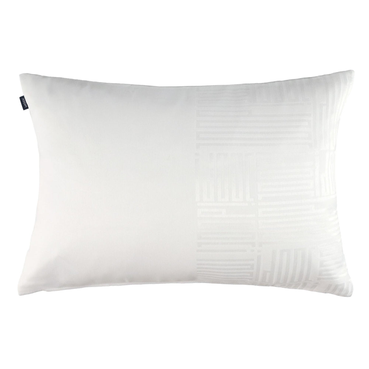 JOOP! Zierkissenhülle – Edles Design mit gewebtem Logo, 100% Polyester