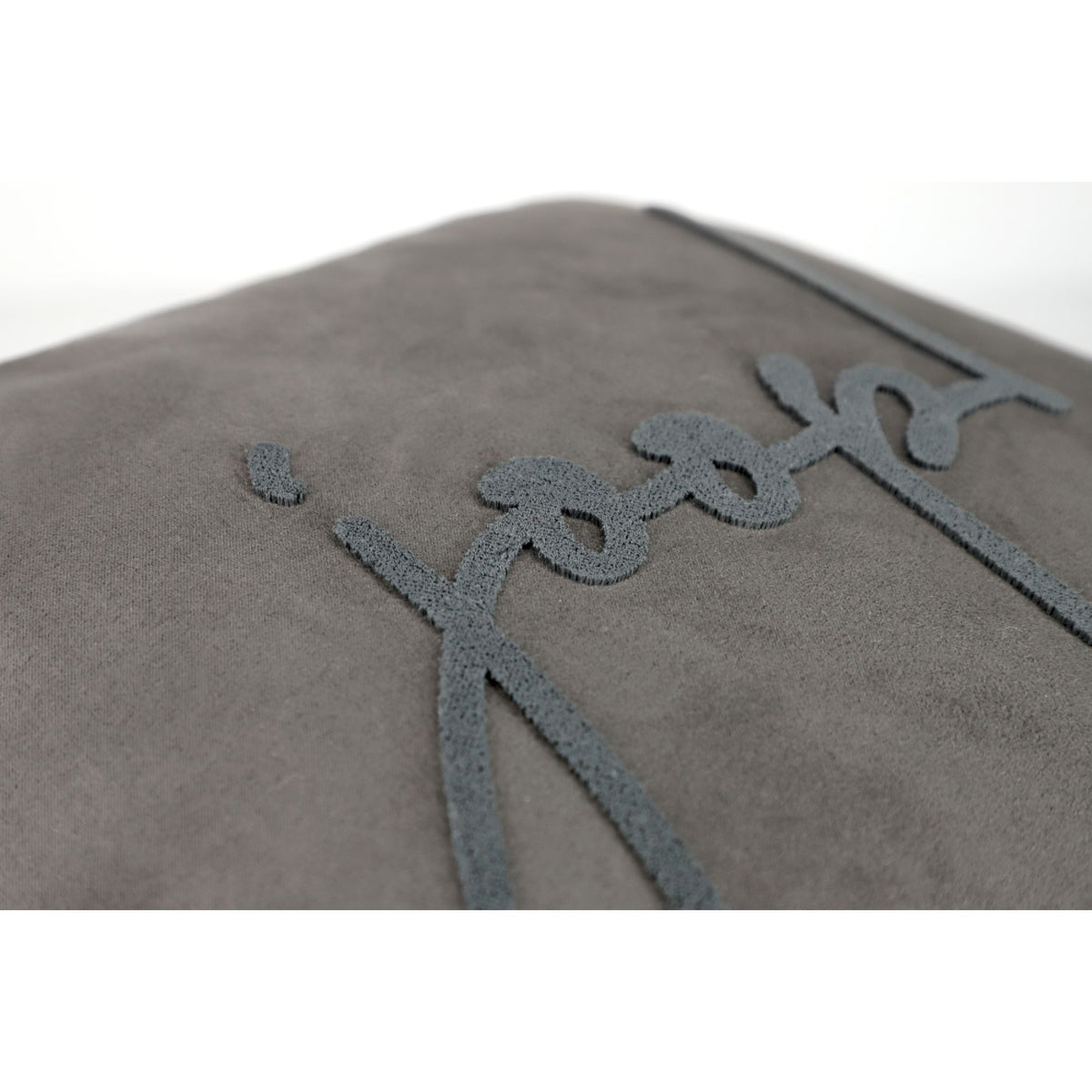 JOOP! Zierkissenhülle Label mit gesticktem Logo aus 100% Polyester