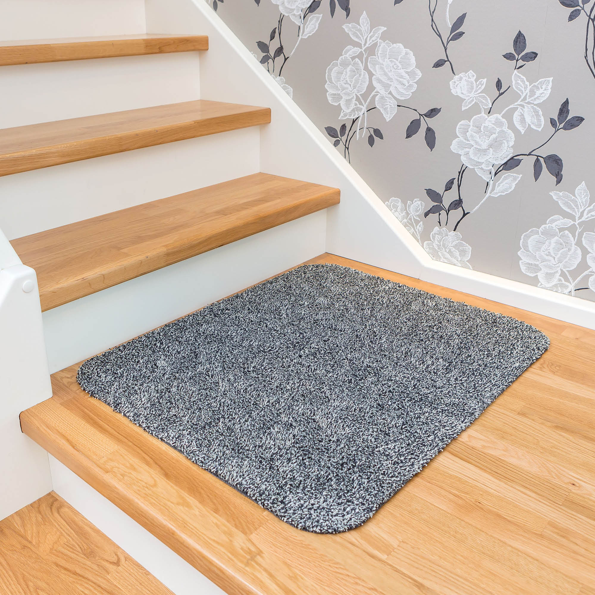 Fußmatte ENTRA SAUGSTARK 2er Set – Baumwolle, waschbar