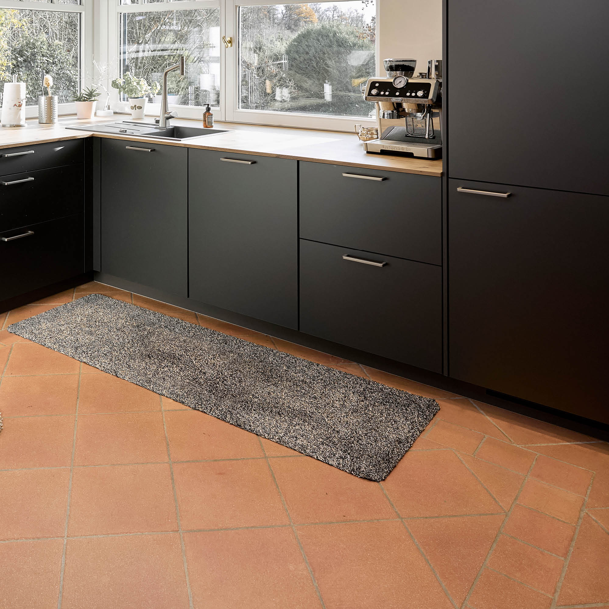 Fußmatte ENTRA SAUGSTARK 2er Set – Baumwolle, waschbar