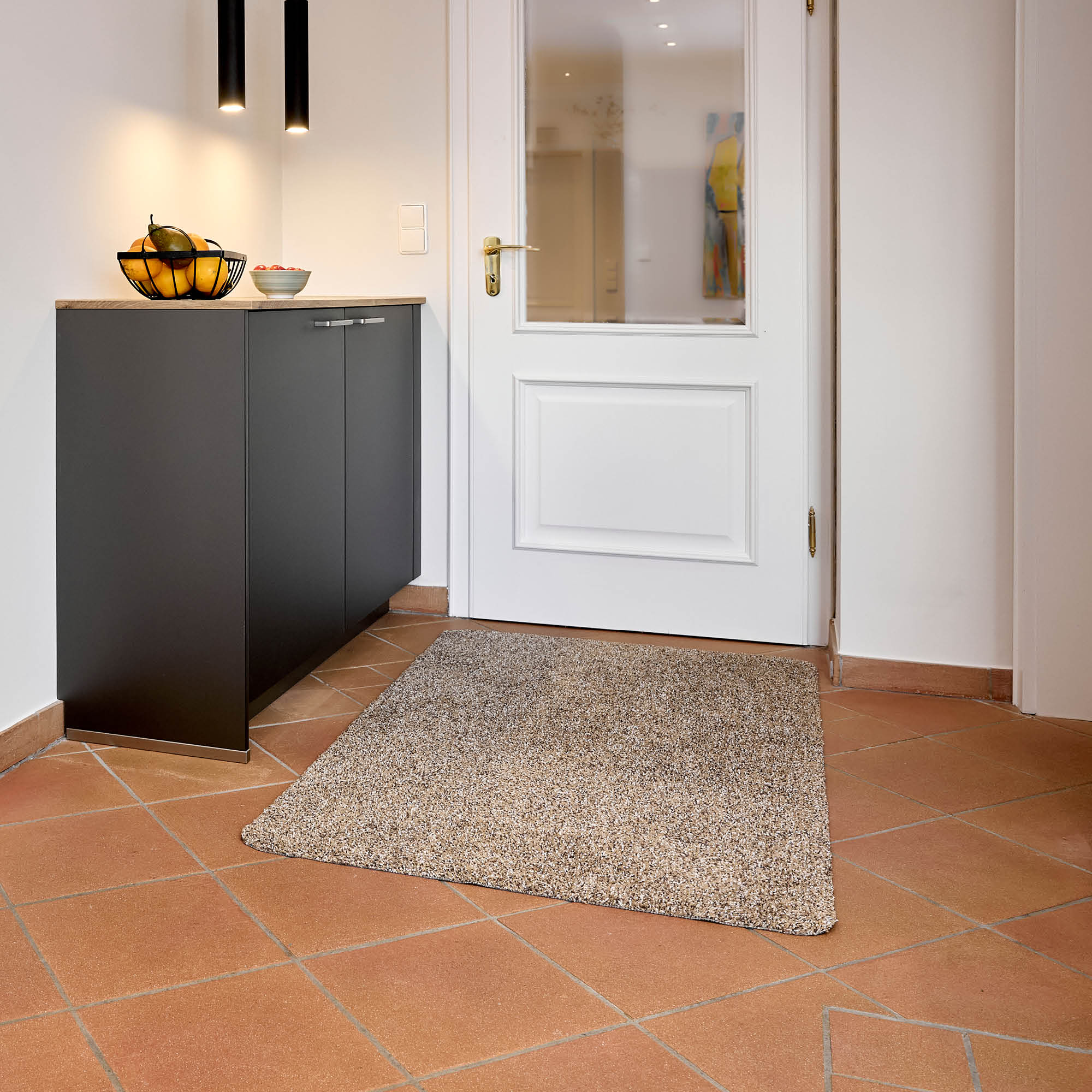 Fußmatte ENTRA SAUGSTARK 2er Set – Baumwolle, waschbar