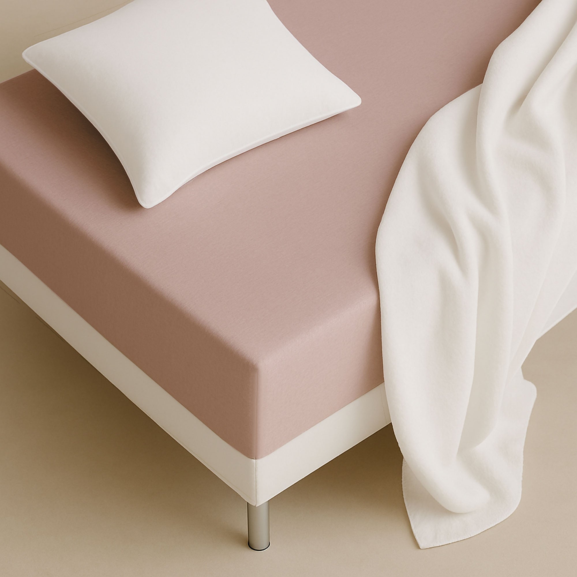 SCHÖNER WOHNEN Spannbettlaken, Spannbetttuch, 100x200cm, 150x200cm, 200x200cm, Jersey-Elasthan