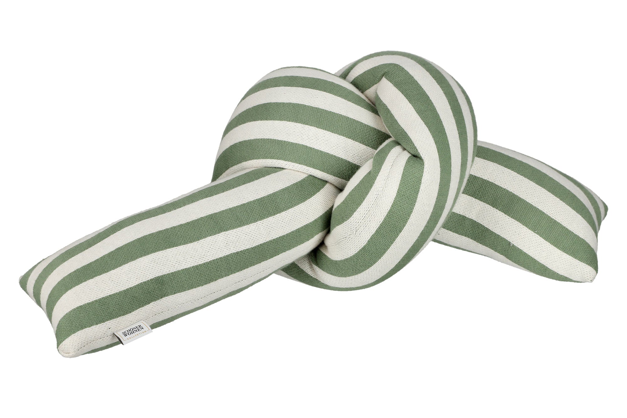 Schöner Wohnen Knotenkissen –  Strickkissen im modernen Design – Stilvoller Blickfang für Sofa & Bett