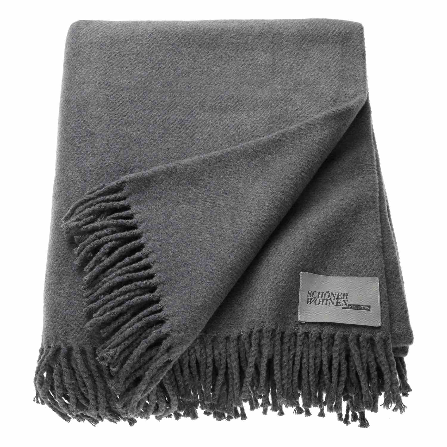 Schöner Wohnen Basics Tagesdecke • Unifarben • 140 x 200 cm