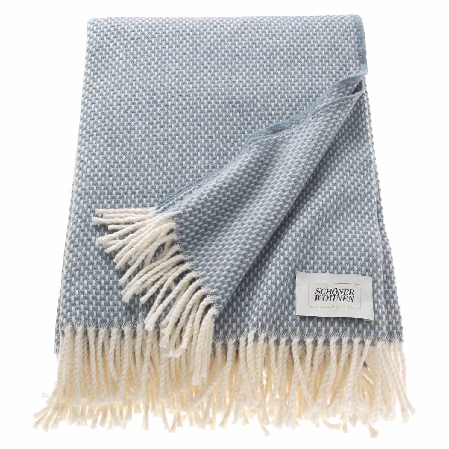 Schöner Wohnen Zen Plaid Tagesdecke • 140 x 200 cm • Produziert in Spanien