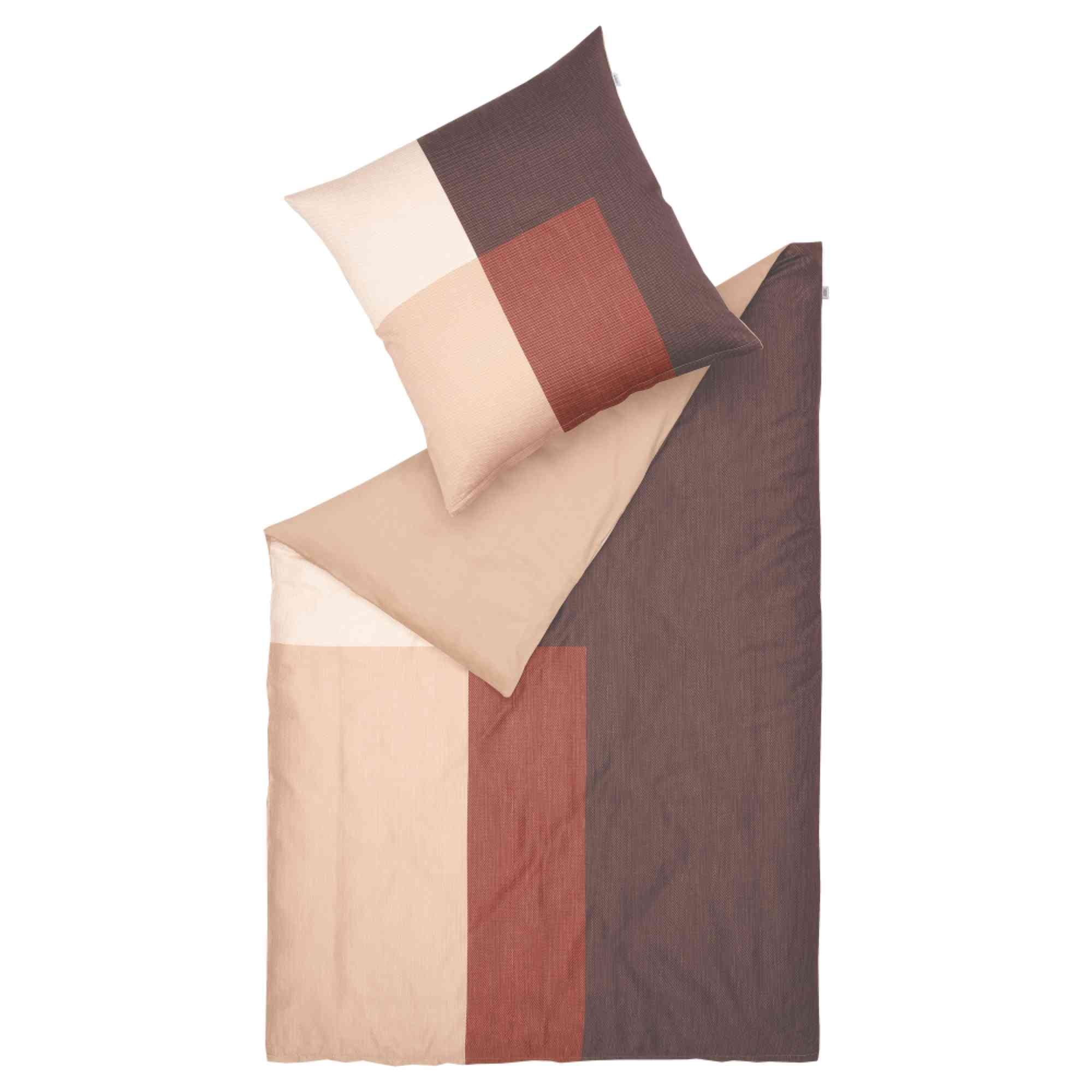 Satin Bettwäsche Art mit grafischem Design