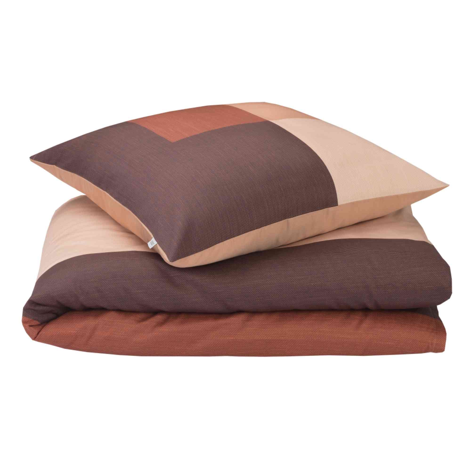 Satin Bettwäsche Art mit grafischem Design